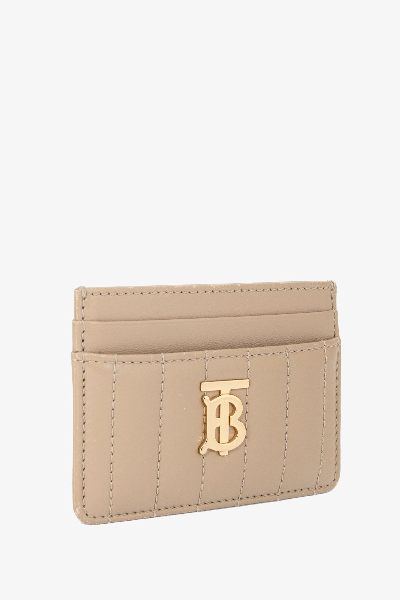 Burberry Burberry Lola Taupe Quilted Lambskin Card Holder Size ONE SIZE - 2 Thumbnail
