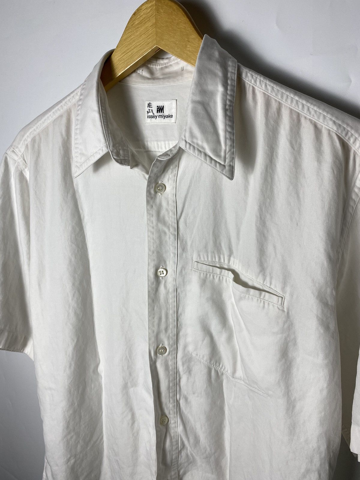 Issey Miyake vintage issey miyake white shirt pocket Size US M / EU 48-50 / 2 - 4 Thumbnail