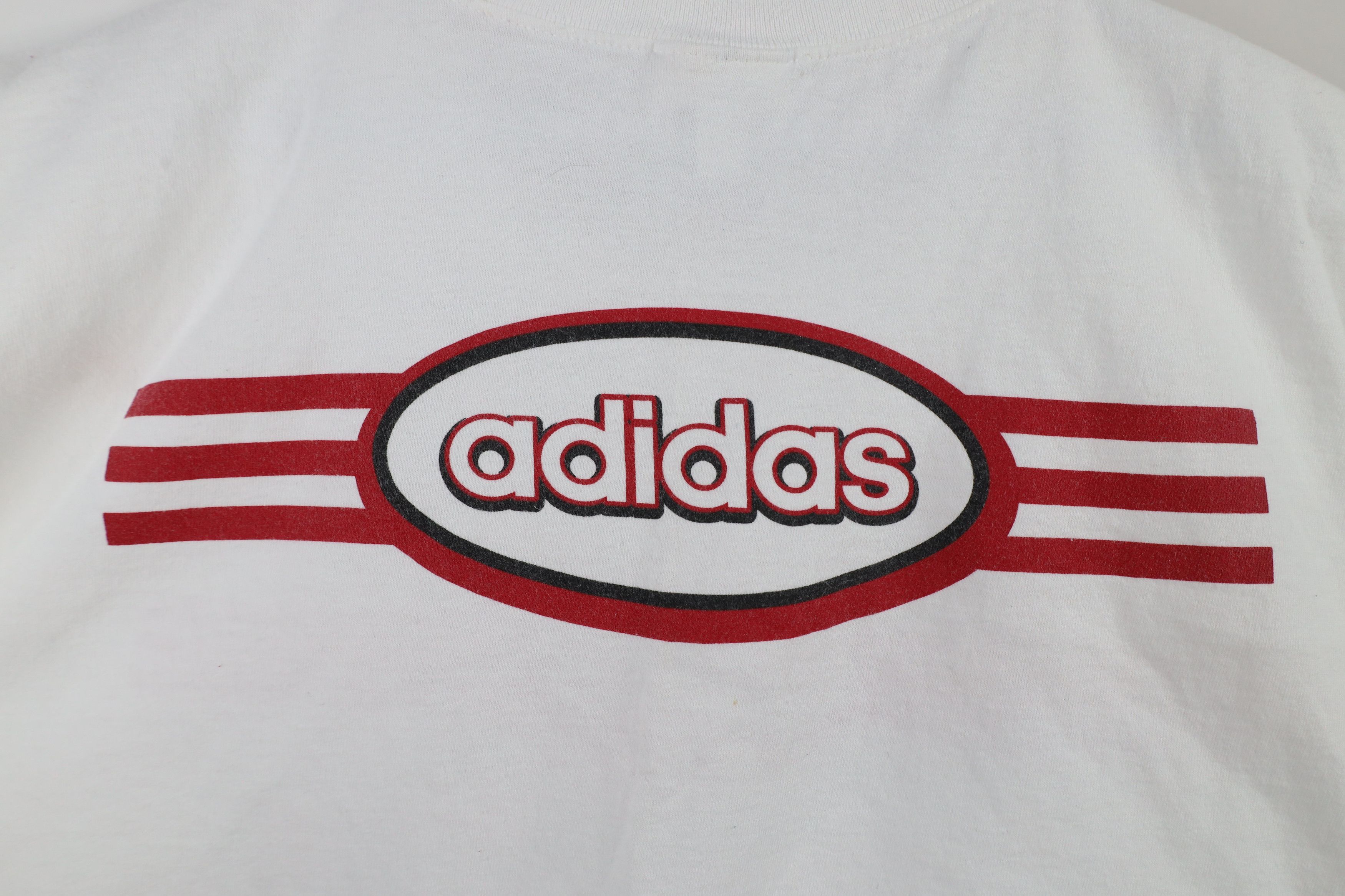 Adidas × Vintage Vintage Y2K 2004 Adidas Sleeveless Muscle T-Shirt Cotton Size US XL / EU 56 / 4 - 12 Thumbnail