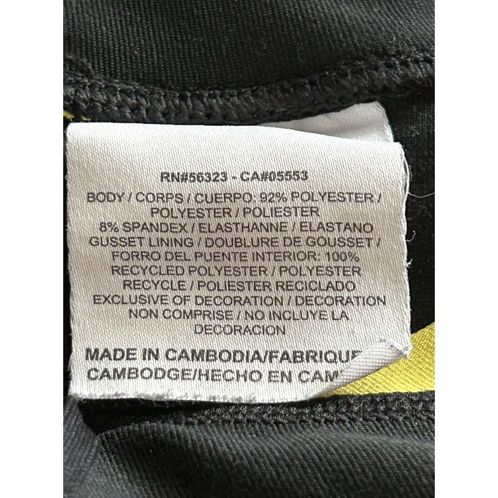Nike Nike Leggings Womens Large Black Cropped Drawstring Stretch Dri-FIT Athletic Activewear | Leggings, Shoes? Size 36" / US 14 / IT 50 - 6 Thumbnail