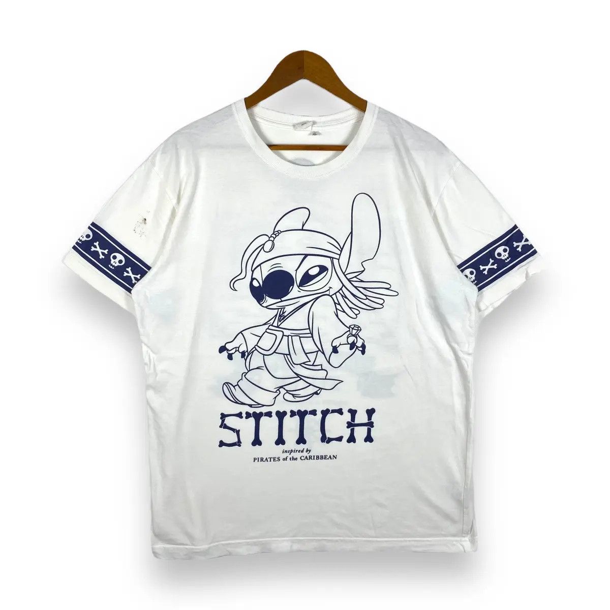 Cartoon Network STITCH Inspired By Pirates Of The Caribbean Jack Sparrow Size US XXL / EU 58 / 5 - 1 Thumbnail