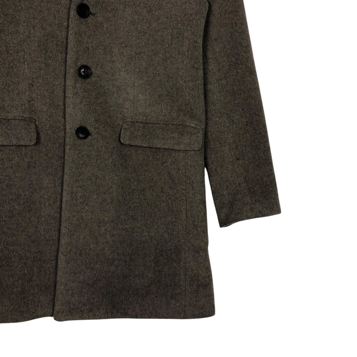Japanese Brand 🔥RICH BROWN WOOL JACKET BUTTON STUDIOS JAPAN ISSEY MIYAKE Size US S / EU 44-46 / 1 - 8 Thumbnail