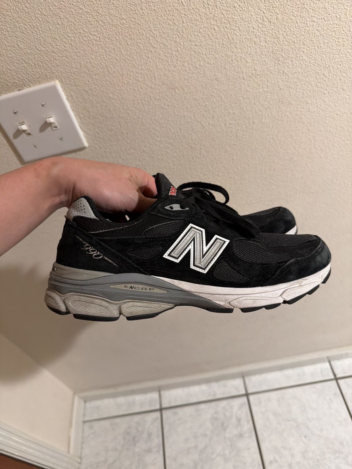 New Balance New balance 990v4 navy Size US 9.5 / EU 42-43 - 1 Thumbnail