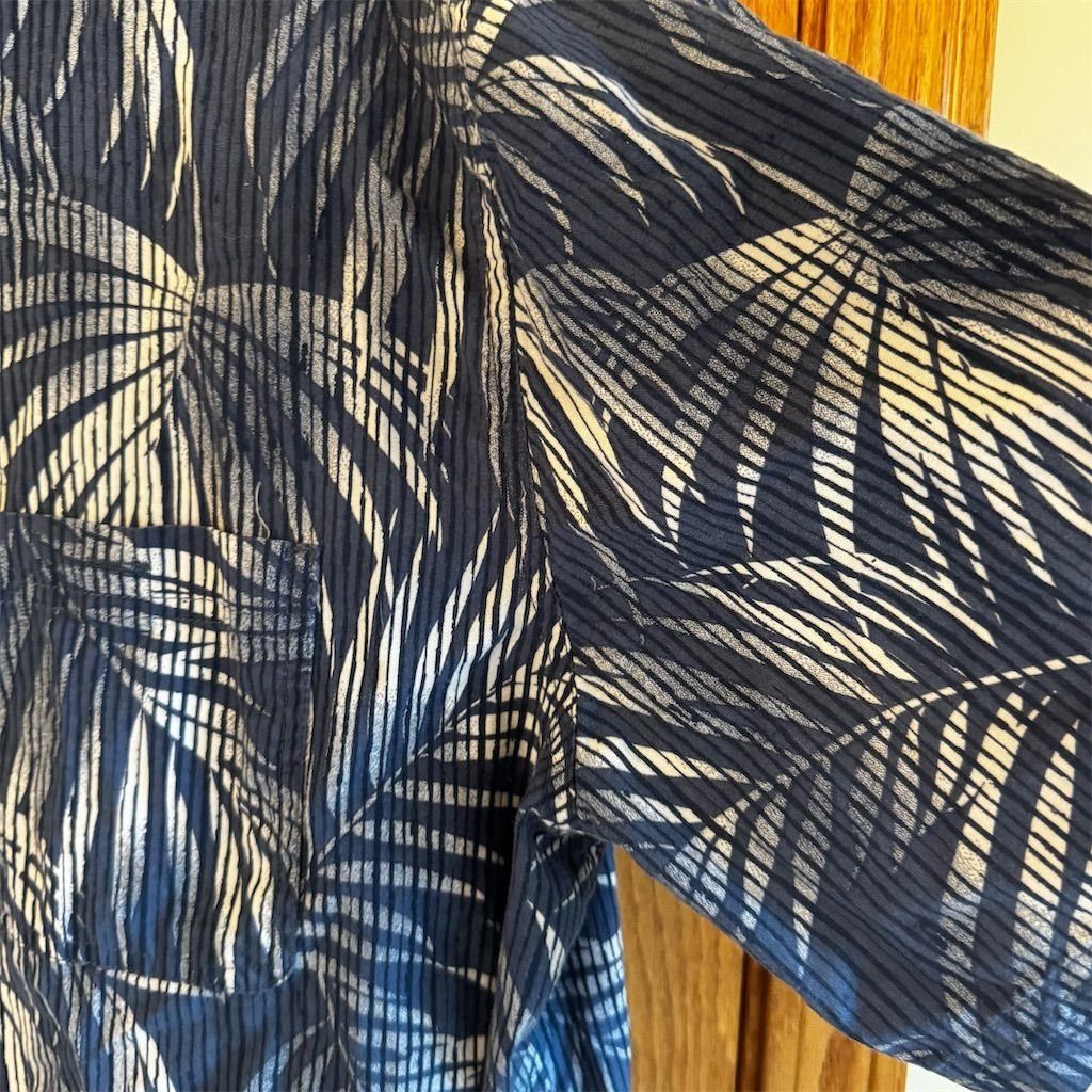 Croft & Barrow Croft & Barrow Men's XLT Blue Floral Short Sleeve Button-Up Size US XL / EU 56 / 4 - 7 Thumbnail