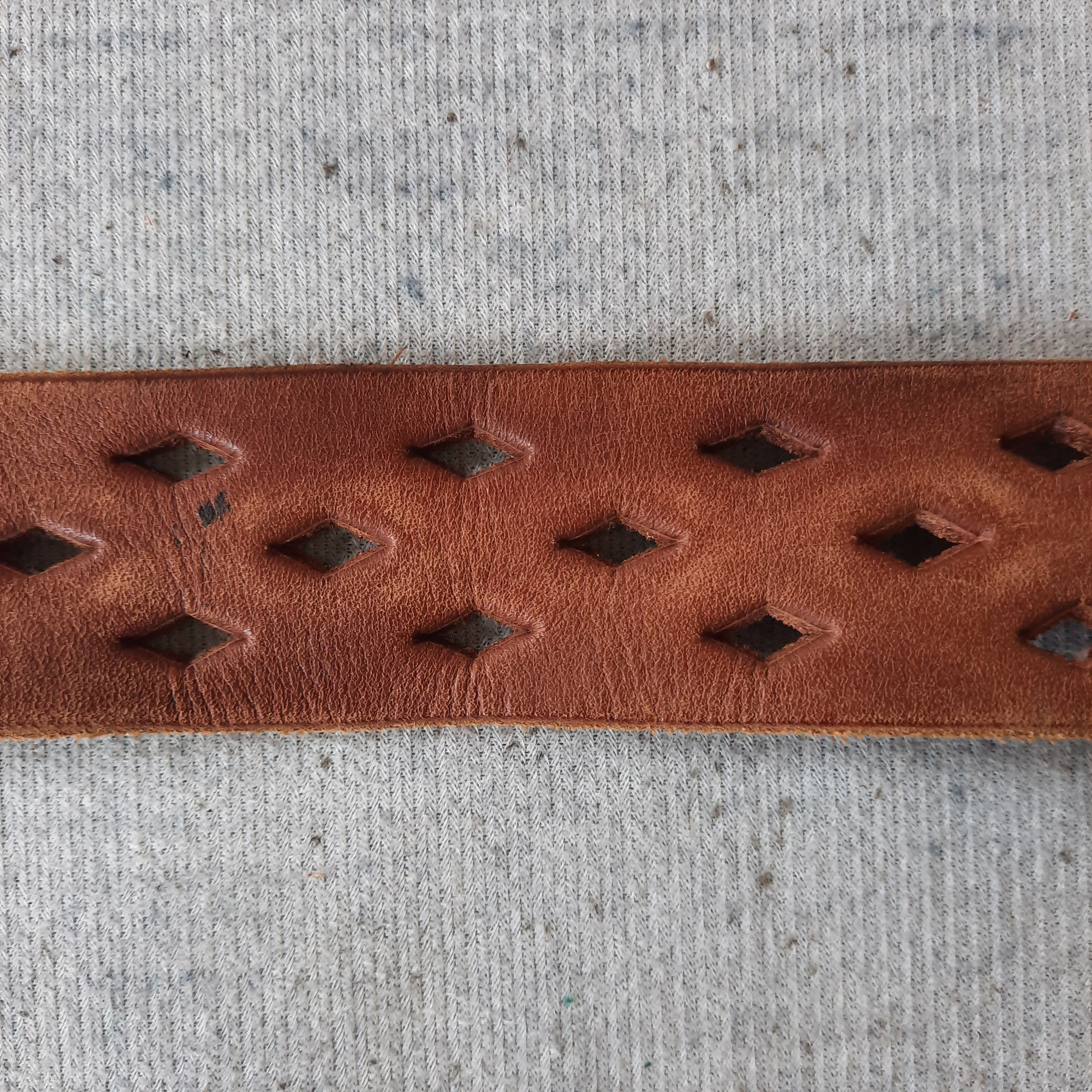 PPFM 🌸 Garrison japanese pettern design ninja leather belt Size ONE SIZE - 5 Thumbnail