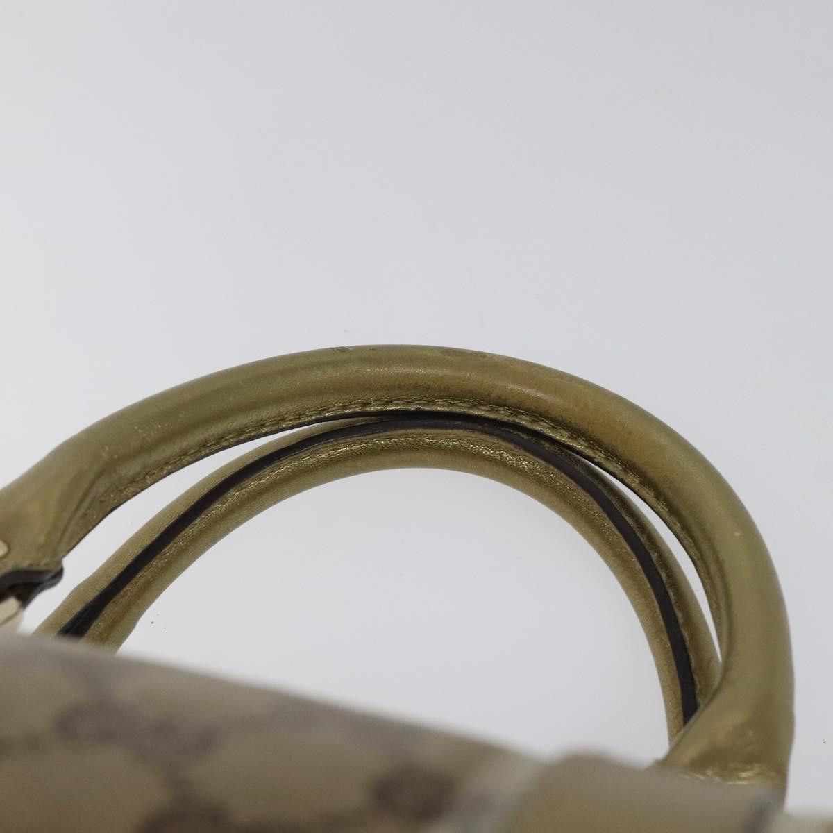 Gucci GUCCI GG Crystal Boston Bag Beige Size ONE SIZE - 8 Thumbnail