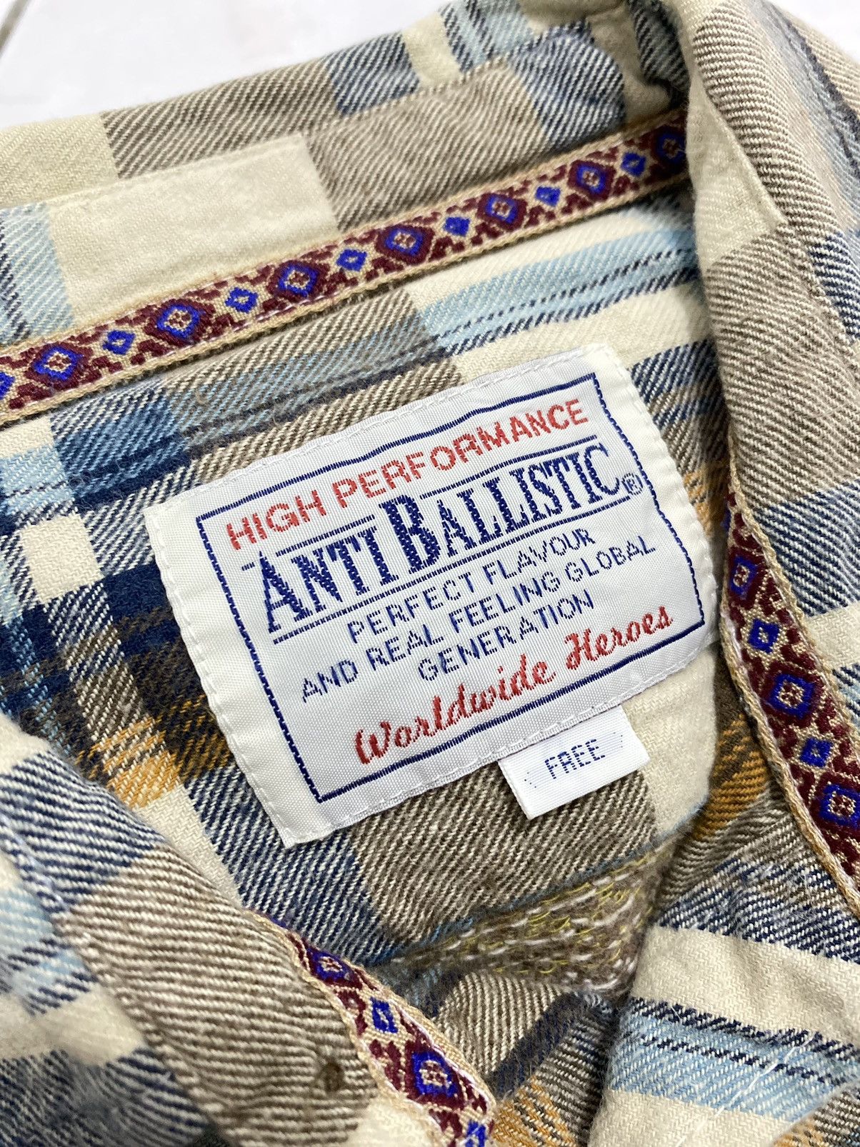 Flannel × Japanese Brand Anti Ballistic Navajo Size US S / EU 44-46 / 1 - 3 Thumbnail