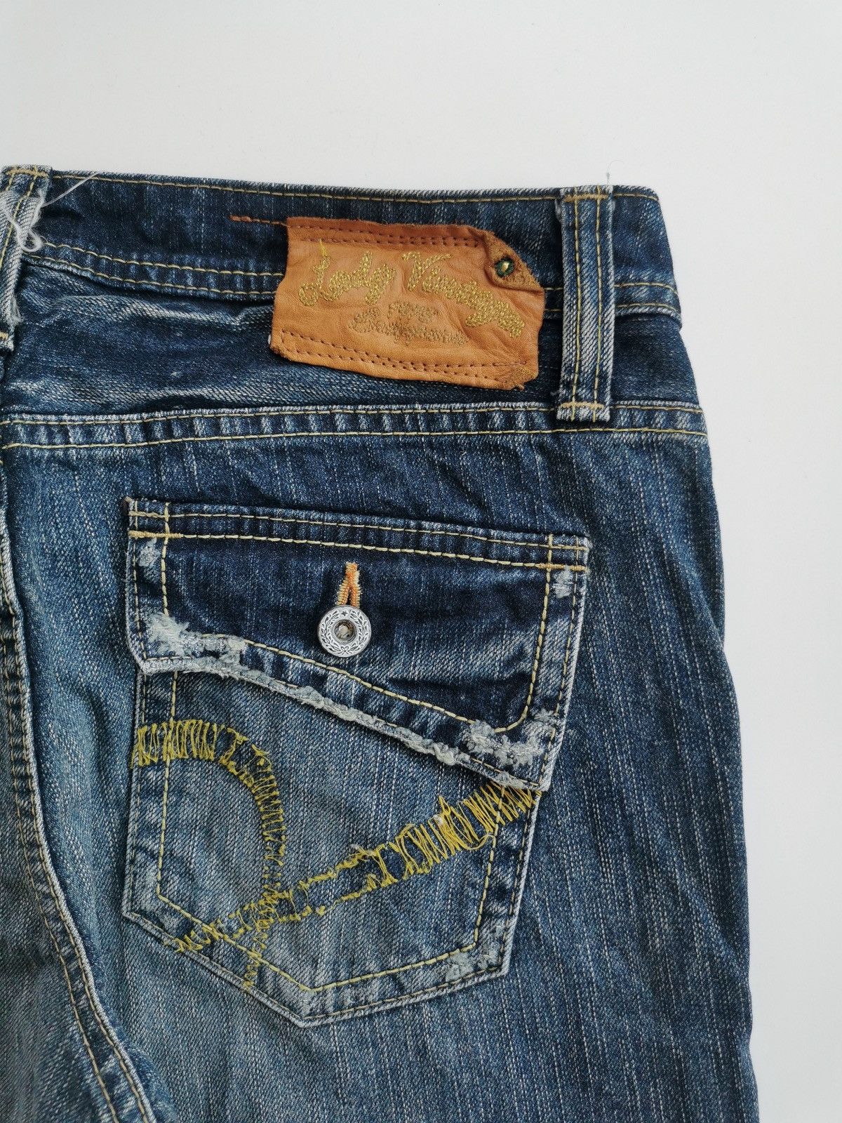 Levi's Flare Bootcut Brappers Lady Vintage Denim Jeans Size 30" / US 8 / IT 44 - 6 Thumbnail