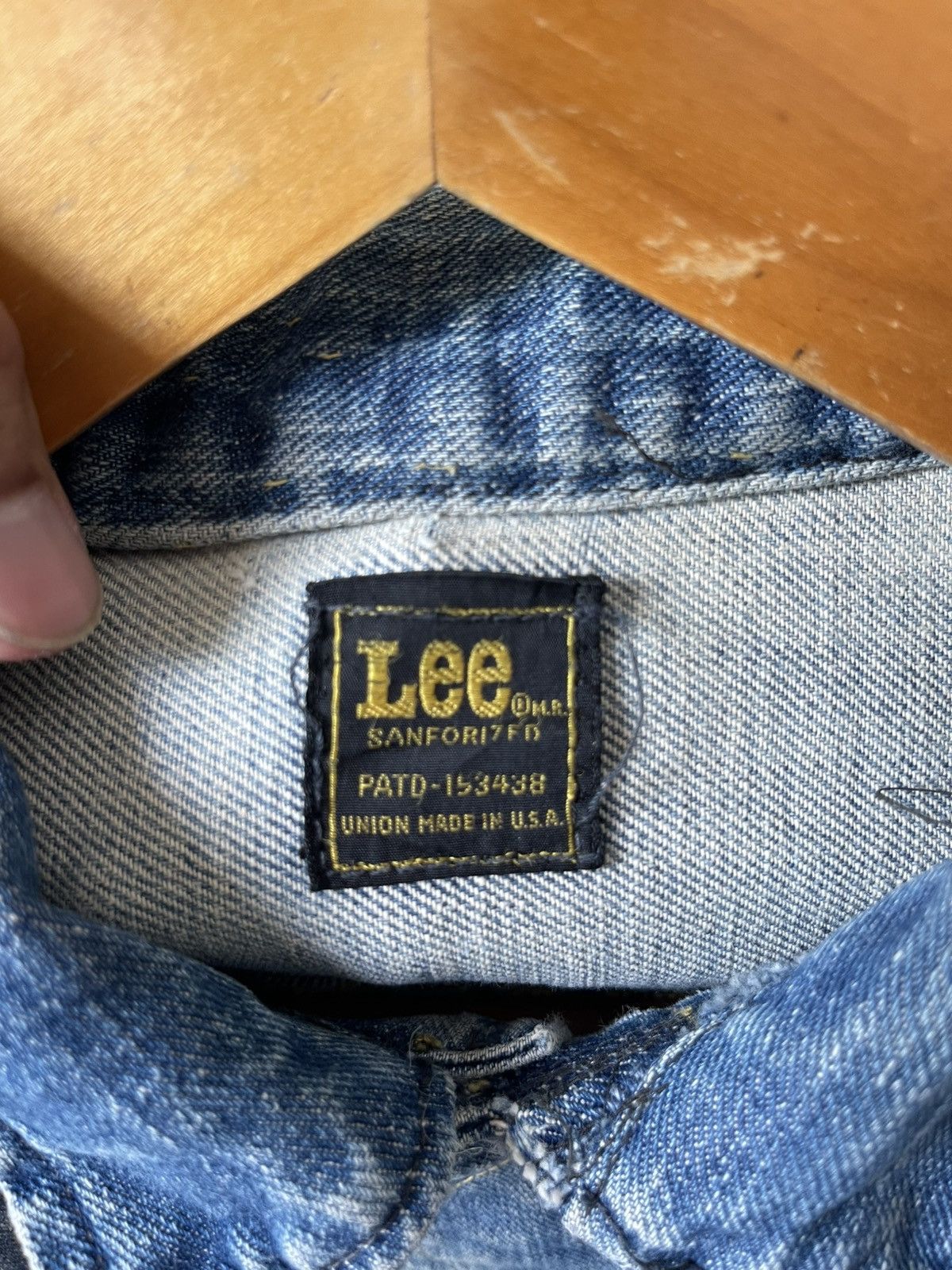 Vintage 60s Lee Denim Jacket Size US L / EU 52-54 / 3 - 13 Thumbnail