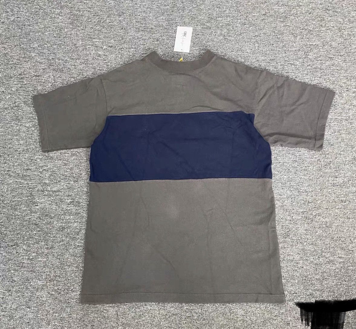 Descendant DESCENDANT Spliced Embroidered Logo Short Sleeve T-shirt J16 Size US XS / EU 42 / 0 - 2 Thumbnail