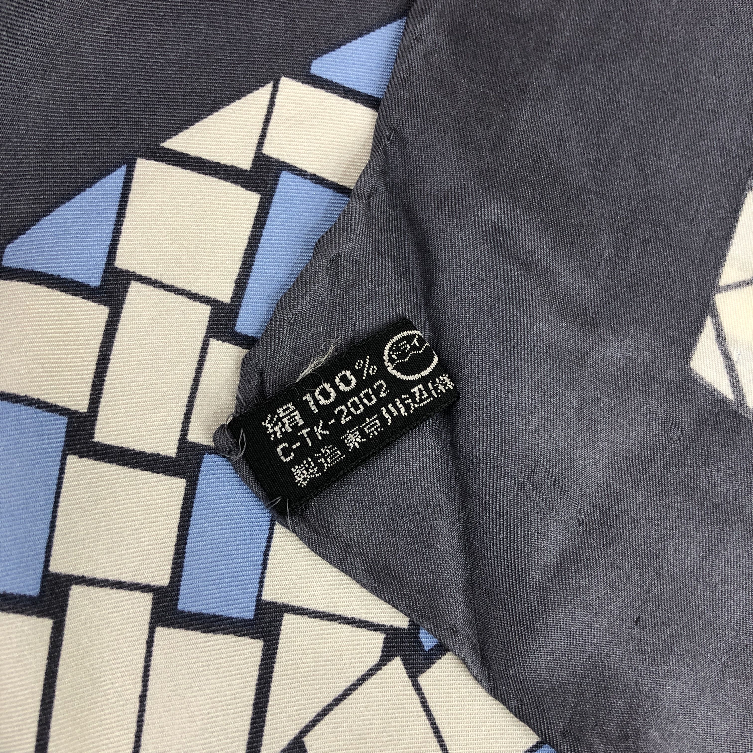 Pierre Cardin × Vintage Vintage Pierre Cardin SILK Scarf Twill Stole Wraps Scarves Size ONE SIZE - 13 Thumbnail