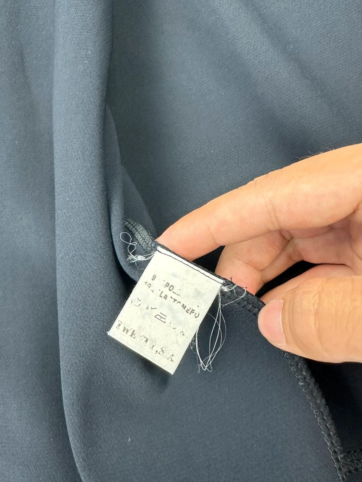 Marithe + Francois Girbaud Marithé + Francois Girbaud 00’s Minimalist Dark Navy Jacket Size M / US 6-8 / IT 42-44 - 10 Thumbnail