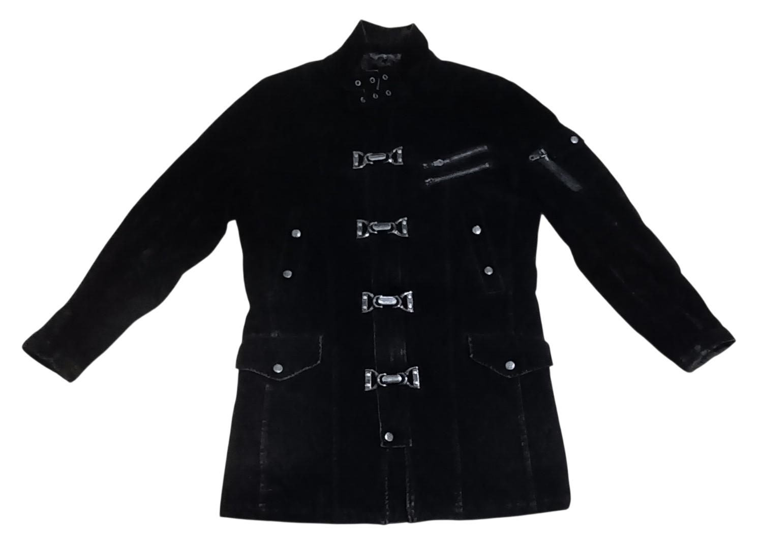 In The Attic IN THE ATTIC PUNK VELVET LIGHT PUFFER JACKET Size US L / EU 52-54 / 3 - 1 Thumbnail