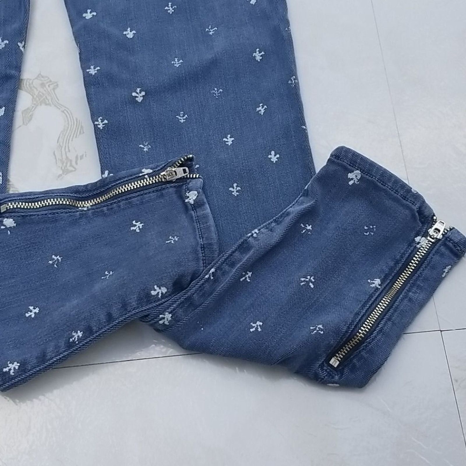 MOTHER Mother The Looker Ankle Zip Skinny Jean Size 26" / US 2 / IT 38 - 6 Thumbnail