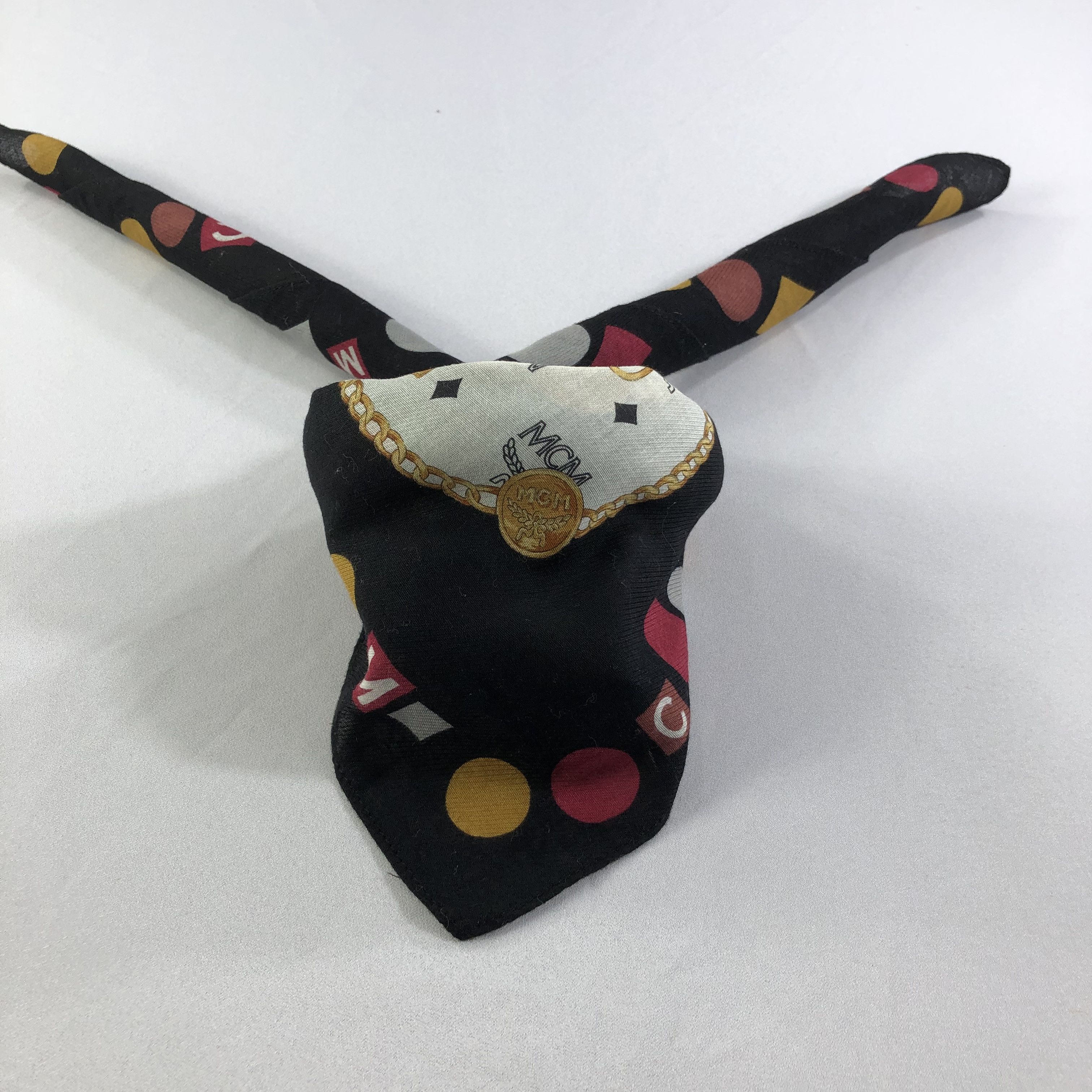 MCM MCM Handkerchief Neckerchief Bandana H1973 Size ONE SIZE - 2 Thumbnail