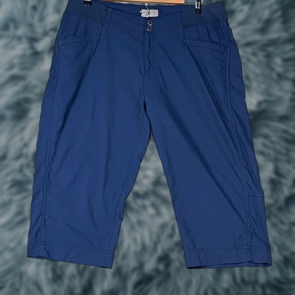 Royal Robbins VINTAGE Royal Robbins Capri Pants Blue Women's Size 14 Size 36" / US 14 / IT 50 - 1 Thumbnail