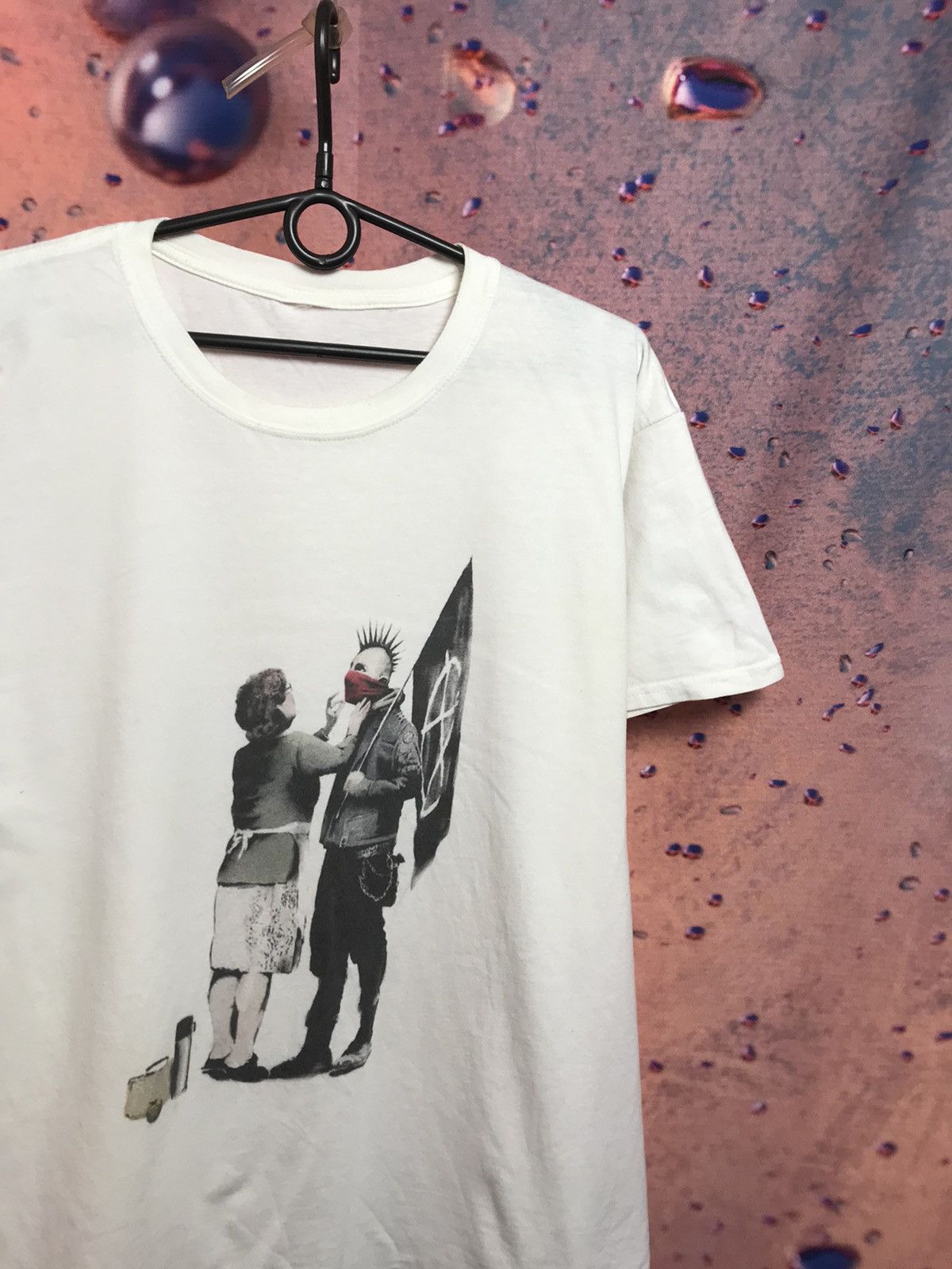Band Tees × Vintage Vintage anarchy band streetwear punk rock tee Size US M / EU 48-50 / 2 - 1 Thumbnail