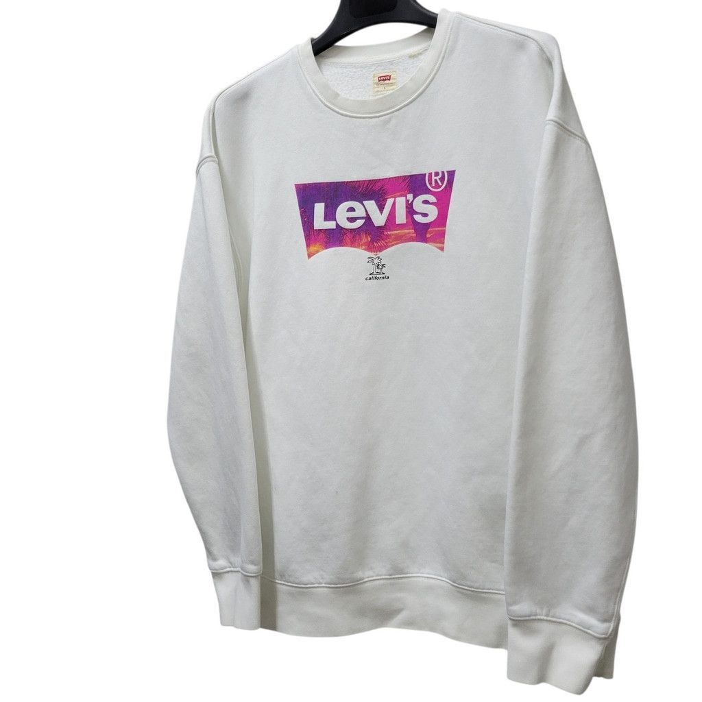 Levi's Levi’s Men's T3 Relaxed Graphic Crew Neck Long Sleeve Large Size US L / EU 52-54 / 3 - 4 Thumbnail