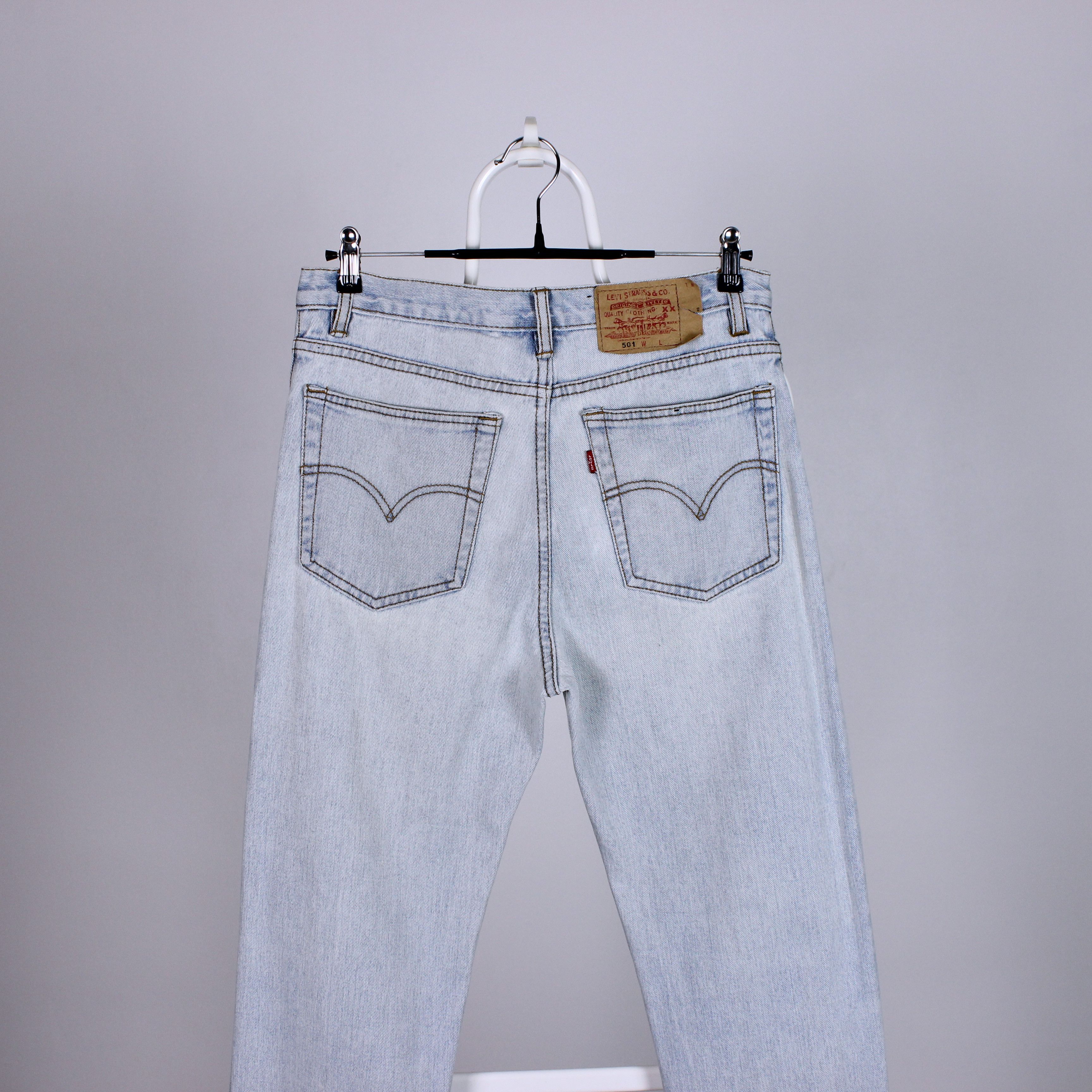 Levi's Levis Levi Strauss 501 32 30 Blue denim rarity Size US 32 / EU 48 - 1 Thumbnail