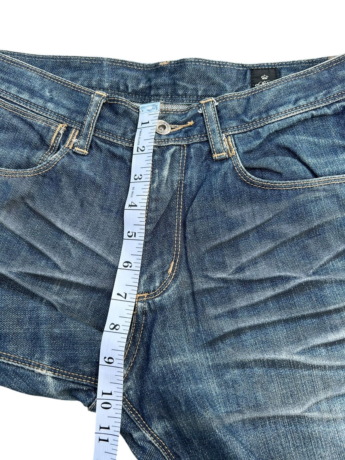 semanticdesign Semantic Design Japanese Punk Distressed Denim Jeans Size US 29 - 16 Thumbnail