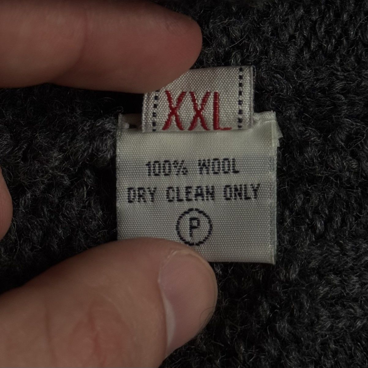Evisu Evisu Luxury Knitted Sweater Big Logo Men's Colour Grey Size US XXL / EU 58 / 5 - 6 Thumbnail