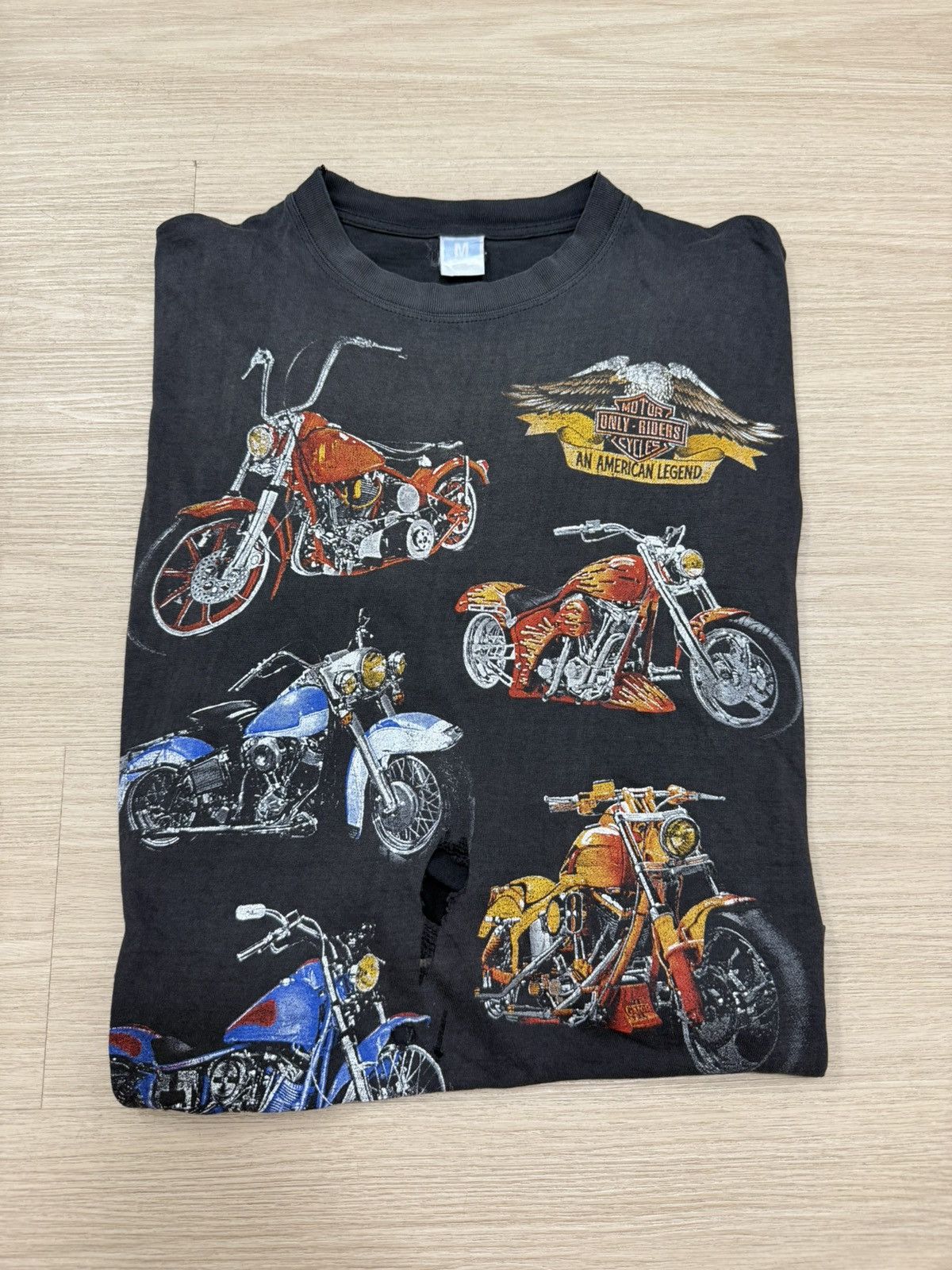 Other Vintage 90s harley davidson tee Size US M / EU 48-50 / 2 - 8 Thumbnail