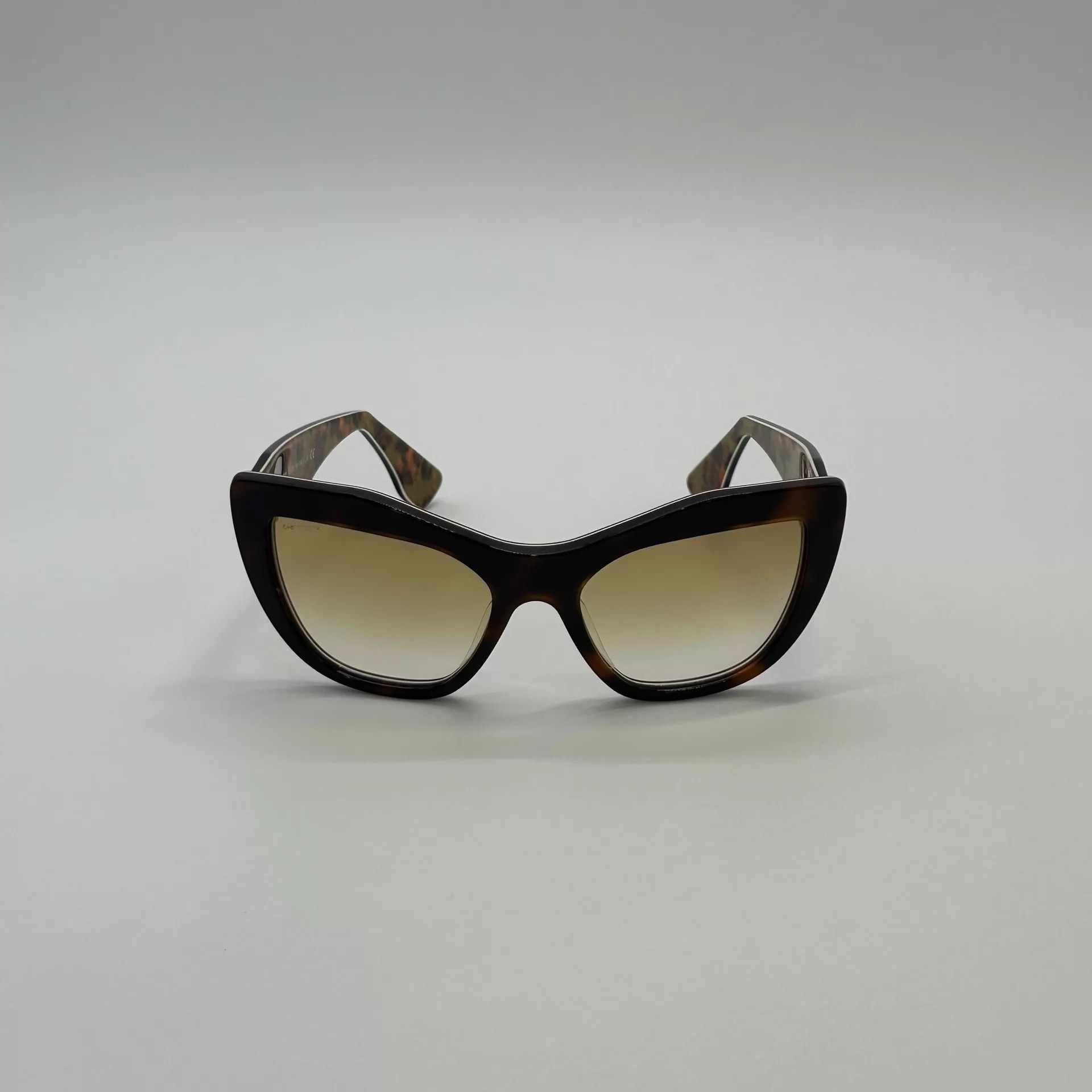 Miu Miu MIU MIU Irregular Temple Logo Sunglasses w/ Case HB6925 Size ONE SIZE - 2 Thumbnail