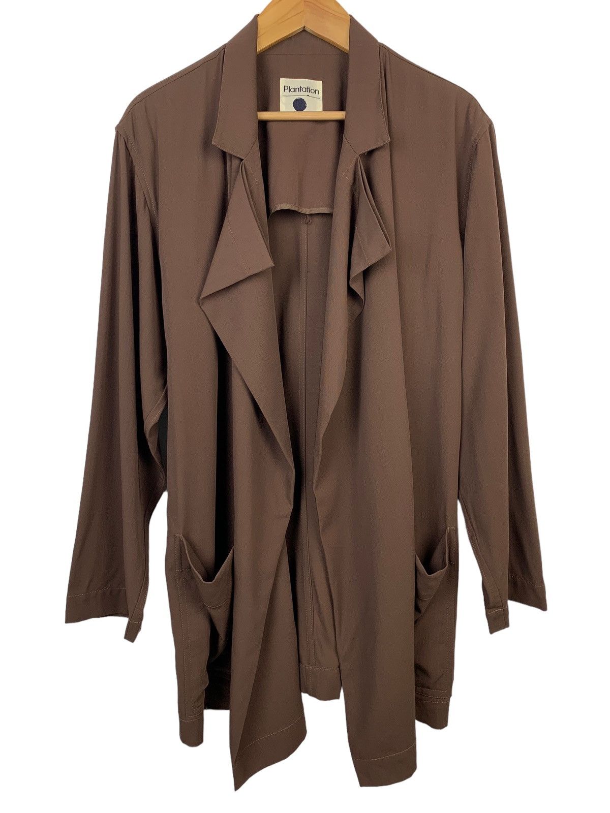 Japanese Brand 90’s Plantation by Issey Miyake Oversize Kimono style Jacket Size US L / EU 52-54 / 3 - 2 Thumbnail