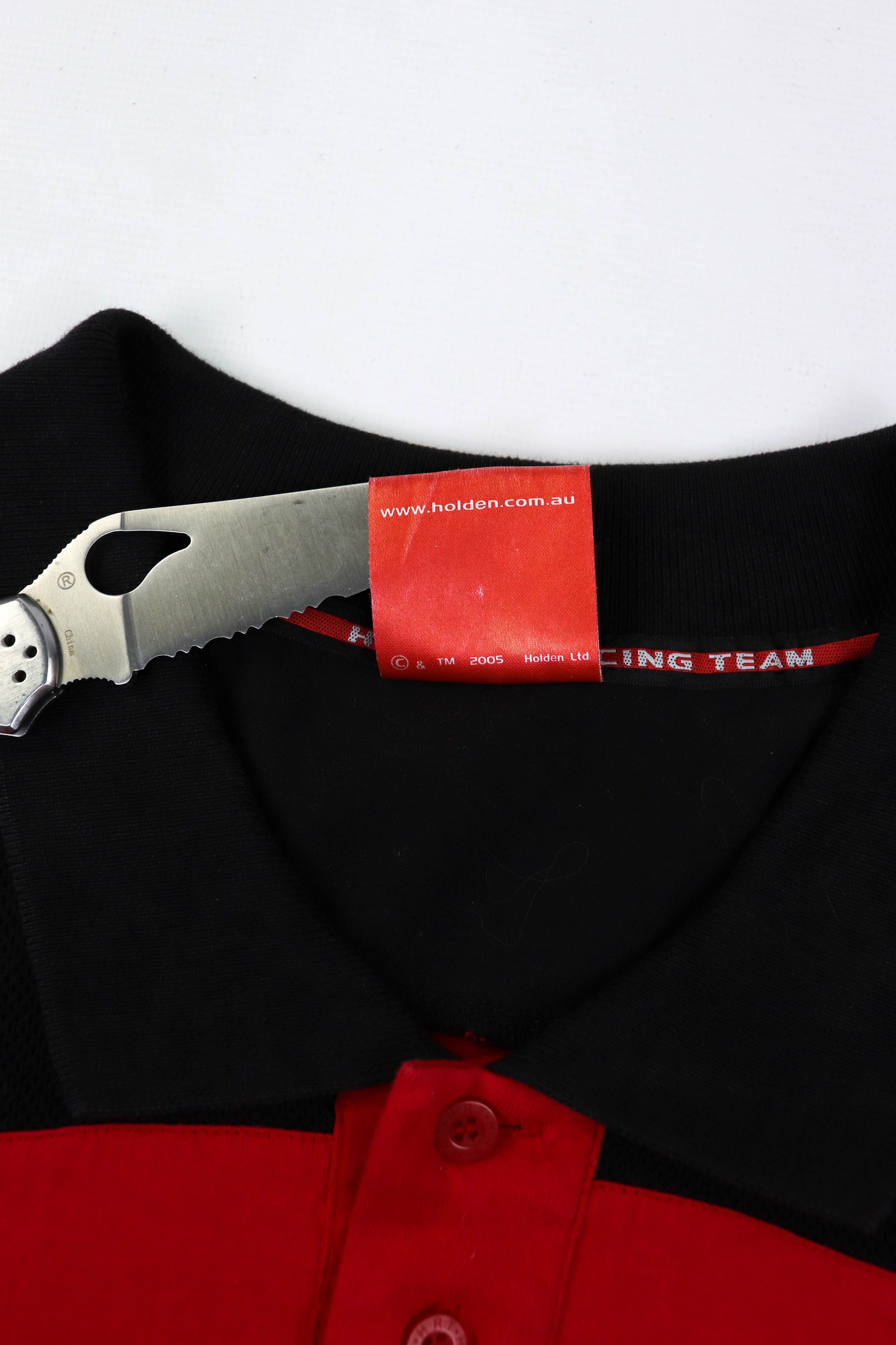 Vintage 00s Vintage Holden Racing Team 2005 Red Polo Shirt Size US XXL / EU 58 / 5 - 12 Thumbnail