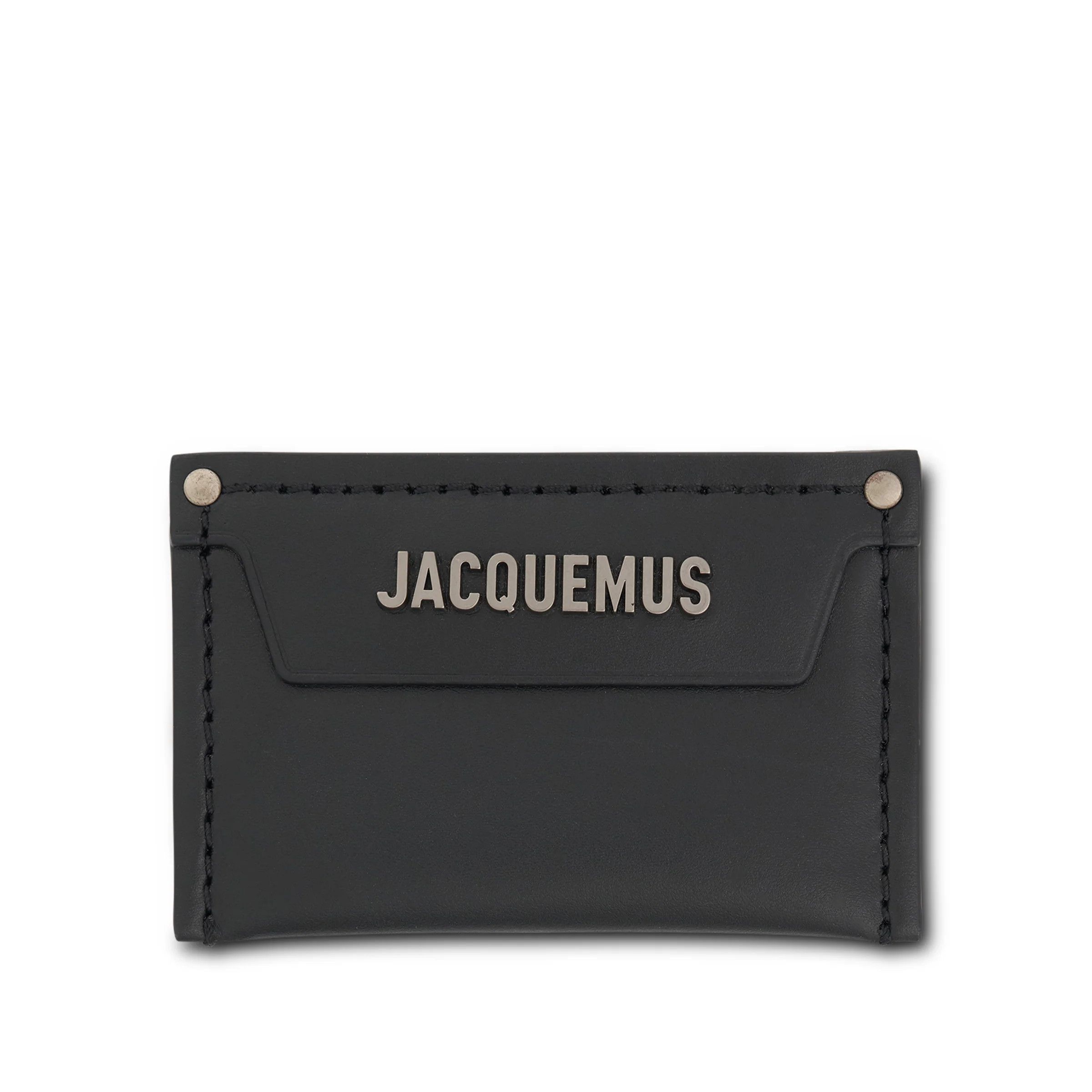 Jacquemus o1mris0824 Size: OS \ Card Holder in Black Size ONE SIZE - 1 Thumbnail