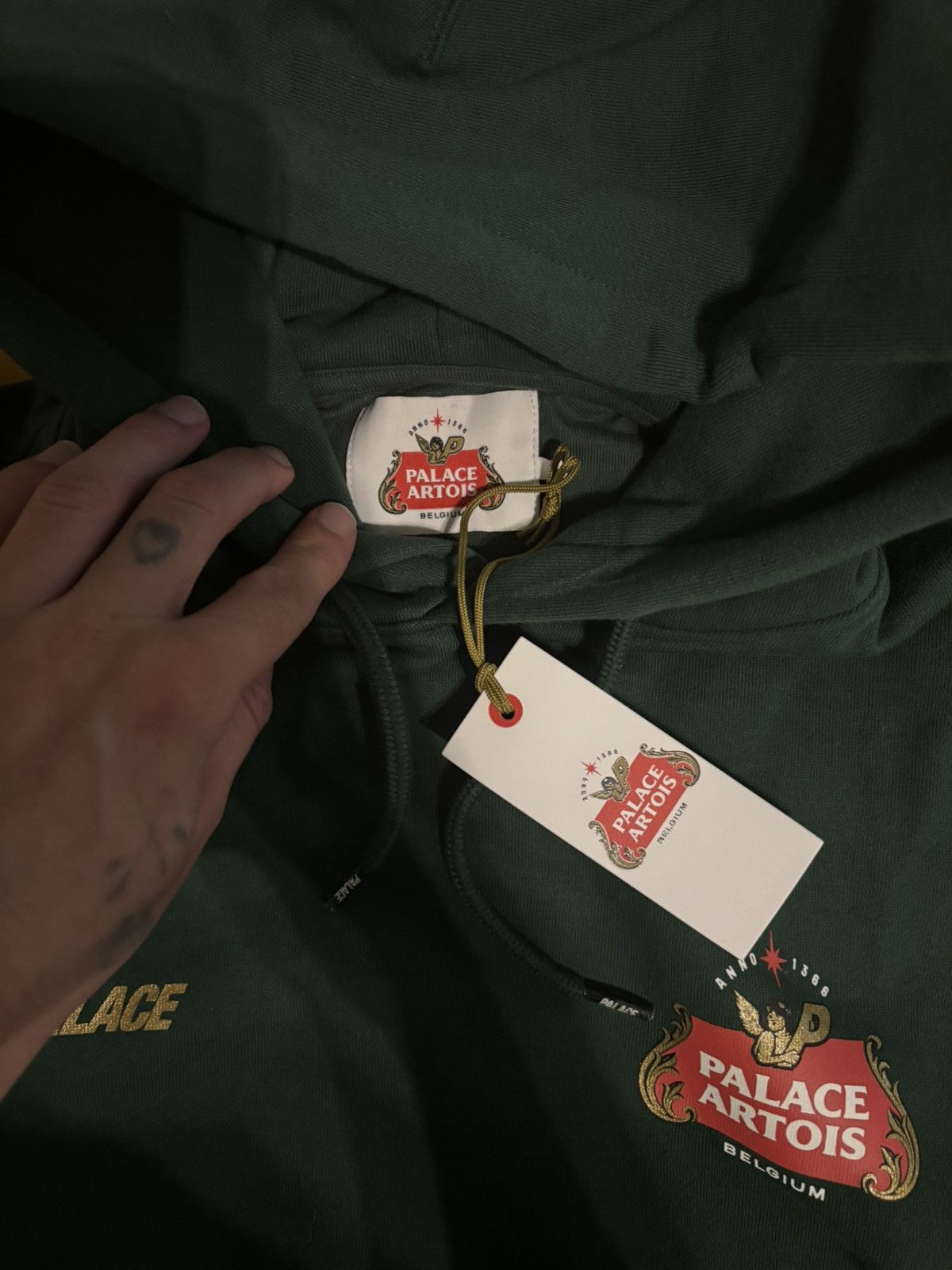 Palace Palace x Stella Artois Hoodie 2024 Size US M / EU 48-50 / 2 - 2 Thumbnail