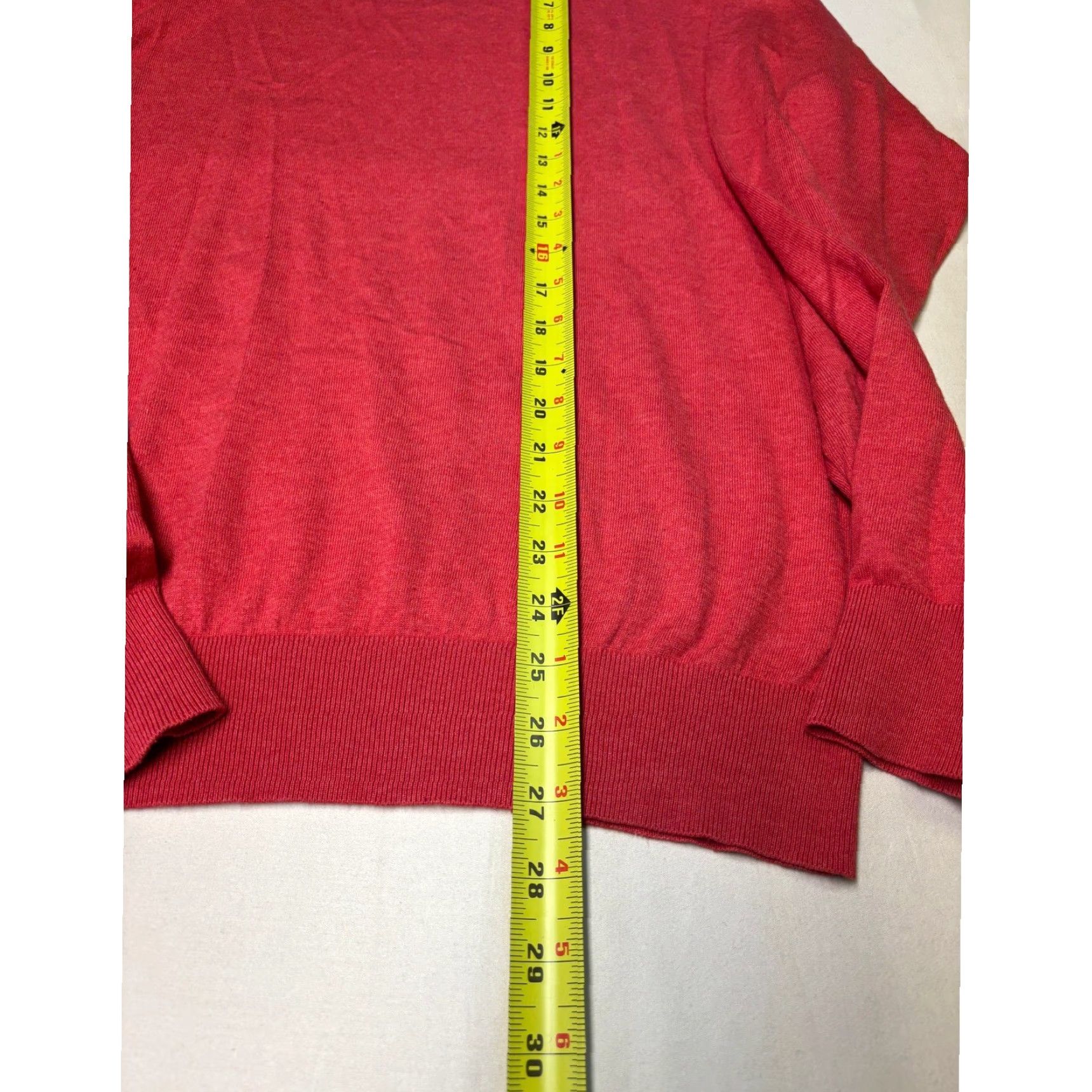 Peter Millar Peter Millar Sweater Mens Red Cotton Silk Crewneck Knit Pullover L Regular Breathable Lightweight All Seasons Casual Workwear Travel Shirts? Size US L / EU 52-54 / 3 - 4 Thumbnail