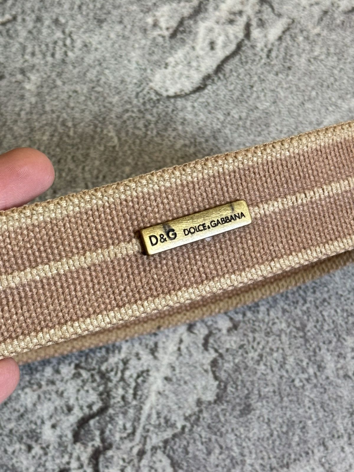 Dolce & Gabbana Dolce & Gabbana Avantgarde cotton belt vintage 90s rare Size ONE SIZE - 5 Thumbnail
