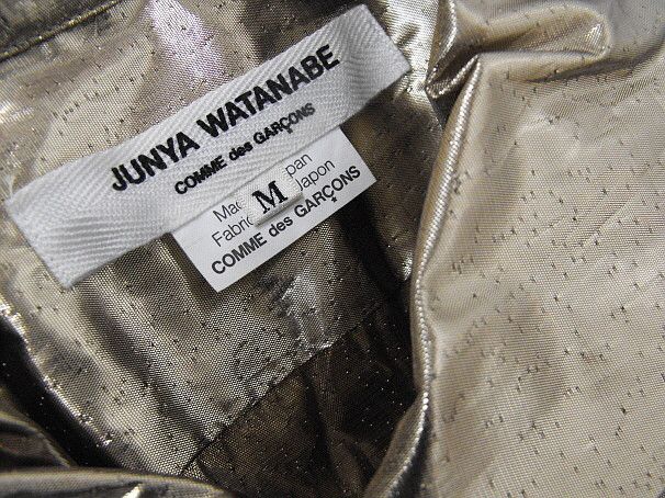 Junya Watanabe JUNYA WATANABA COMME DES CARCONS 골드 플라스틱 셔츠 Size M / US 6-8 / IT 42-44 - 8 Thumbnail