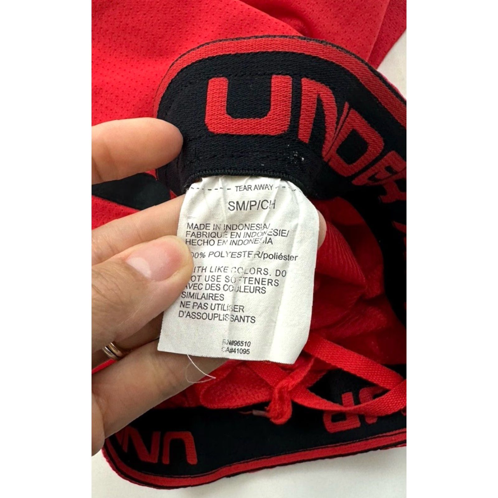 Under Armour Under Armour Shorts Men S Red Black Athletic Heat Gear Basketball Gym Training Adults Mens Size US 29 - 6 Thumbnail