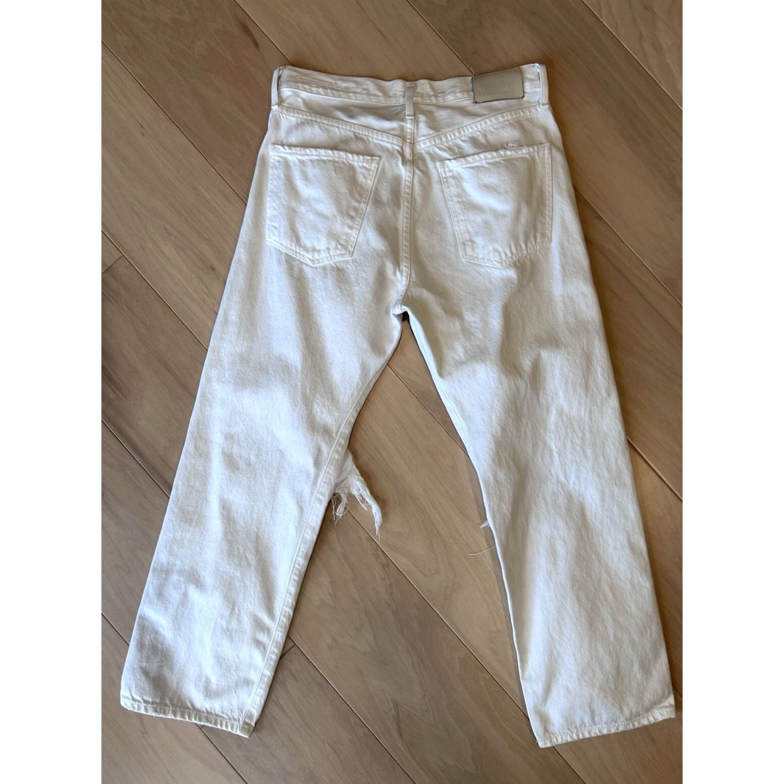 Citizens Of Humanity Citizens Of Humanity Emery Crop Denim White Jeans Women’s 30x26 Premium Vintage Size 30" / US 8 / IT 44 - 3 Thumbnail