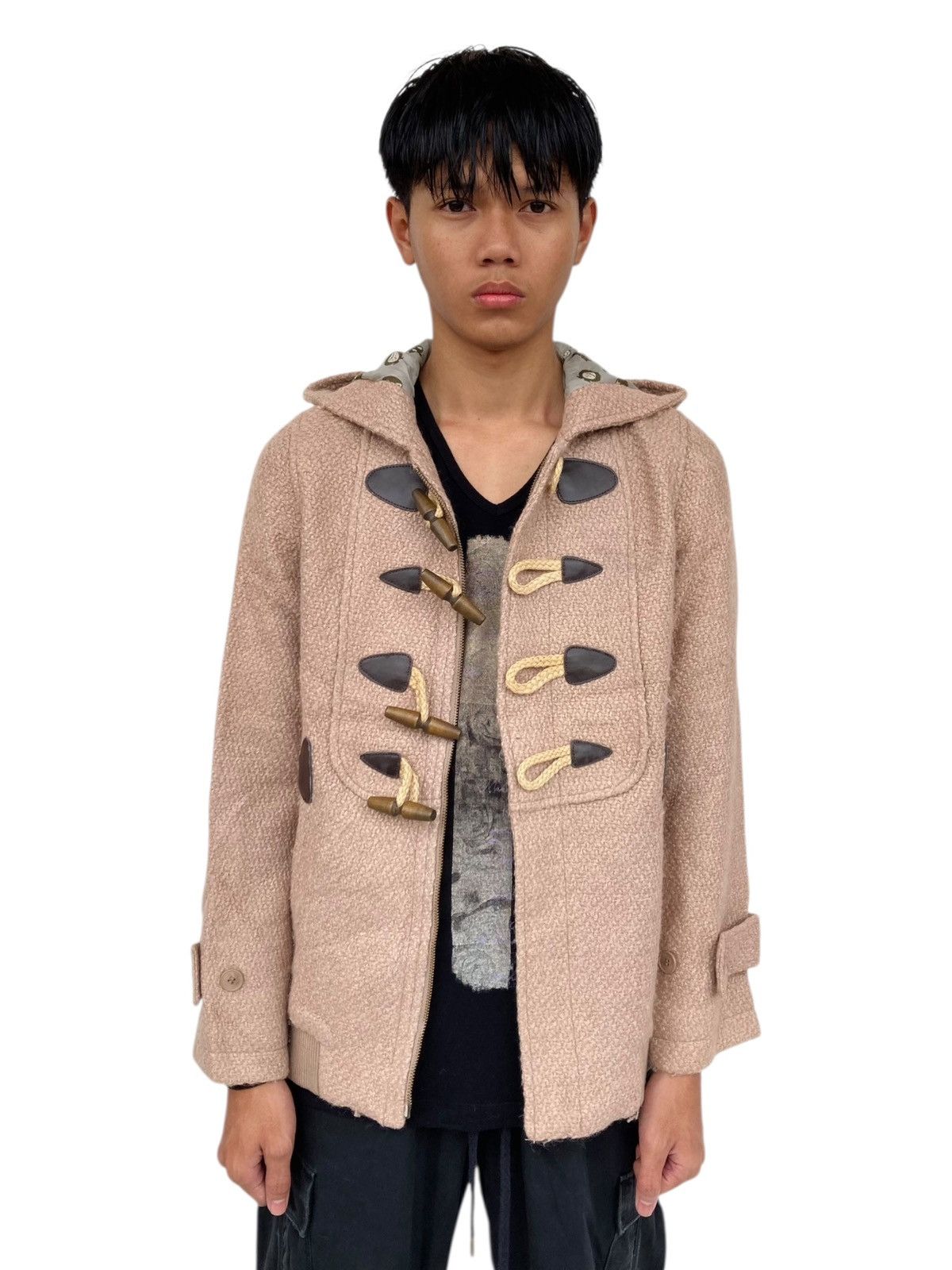 Issey Miyake 2002 Nè-net - Heavy Duffle Coat Jacket Size US M / EU 48-50 / 2 - 6 Thumbnail