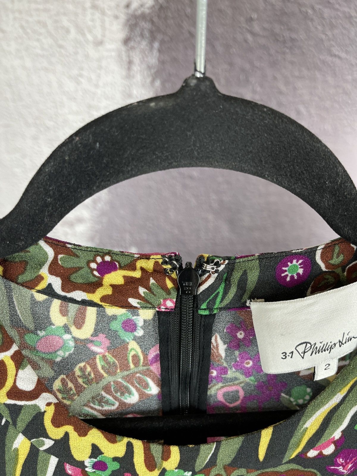 3.1 Phillip Lim 3.1 Phillip Lim flower floral multicolor pattern blouse Size S / US 4 / IT 40 - 6 Thumbnail