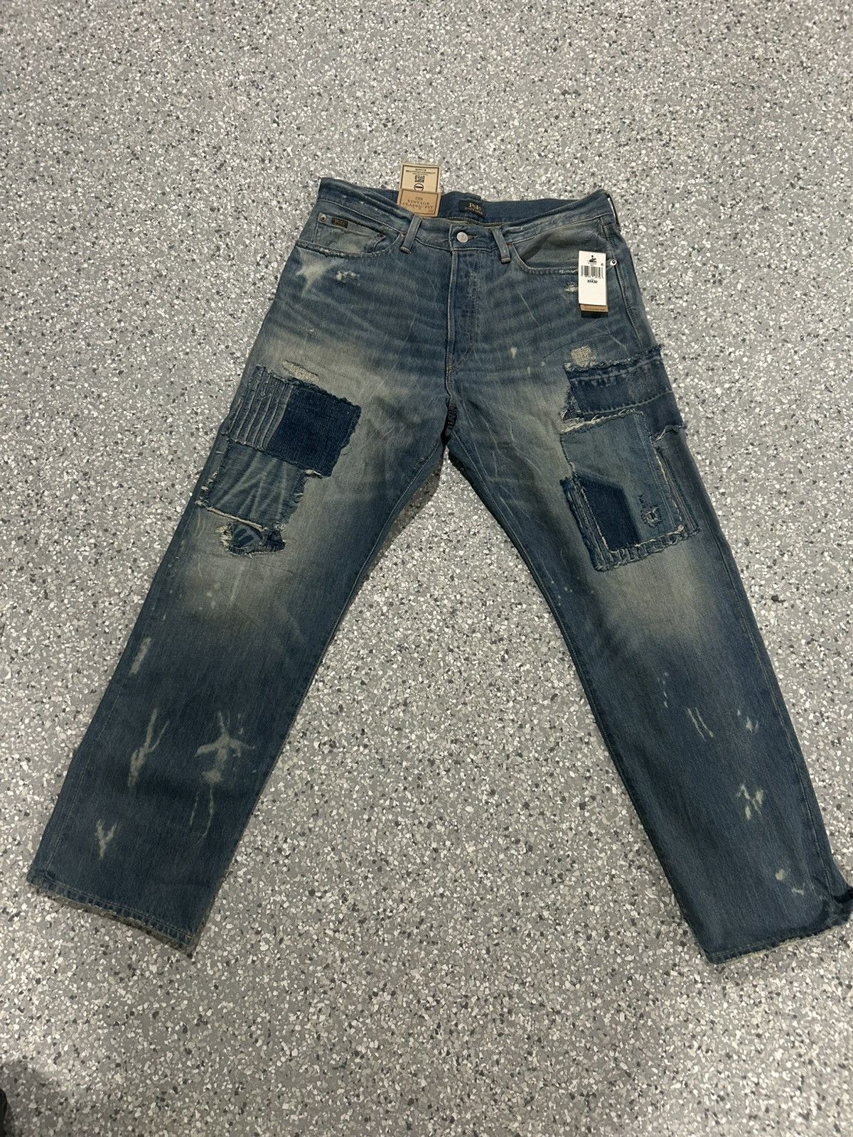 Polo Ralph Lauren Ralph Lauren Vintage patchwork denim Size US 33 - 1 Thumbnail