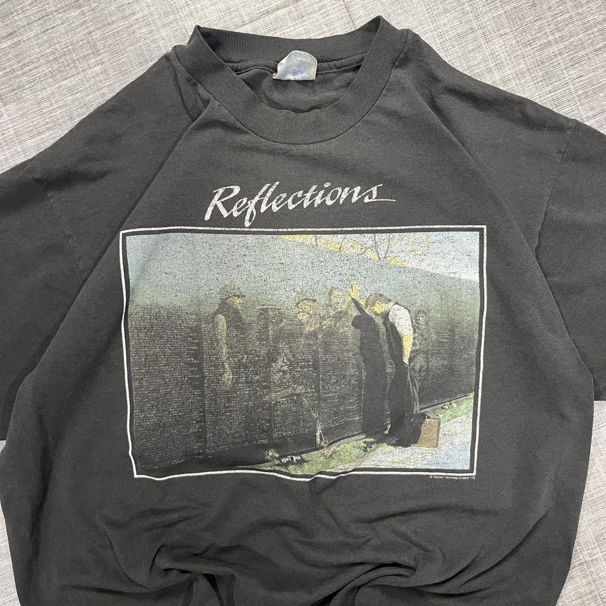 Hanes × Vintage VTG Faded Vietnam War Memorial Tee Size US L / EU 52-54 / 3 - 2 Thumbnail
