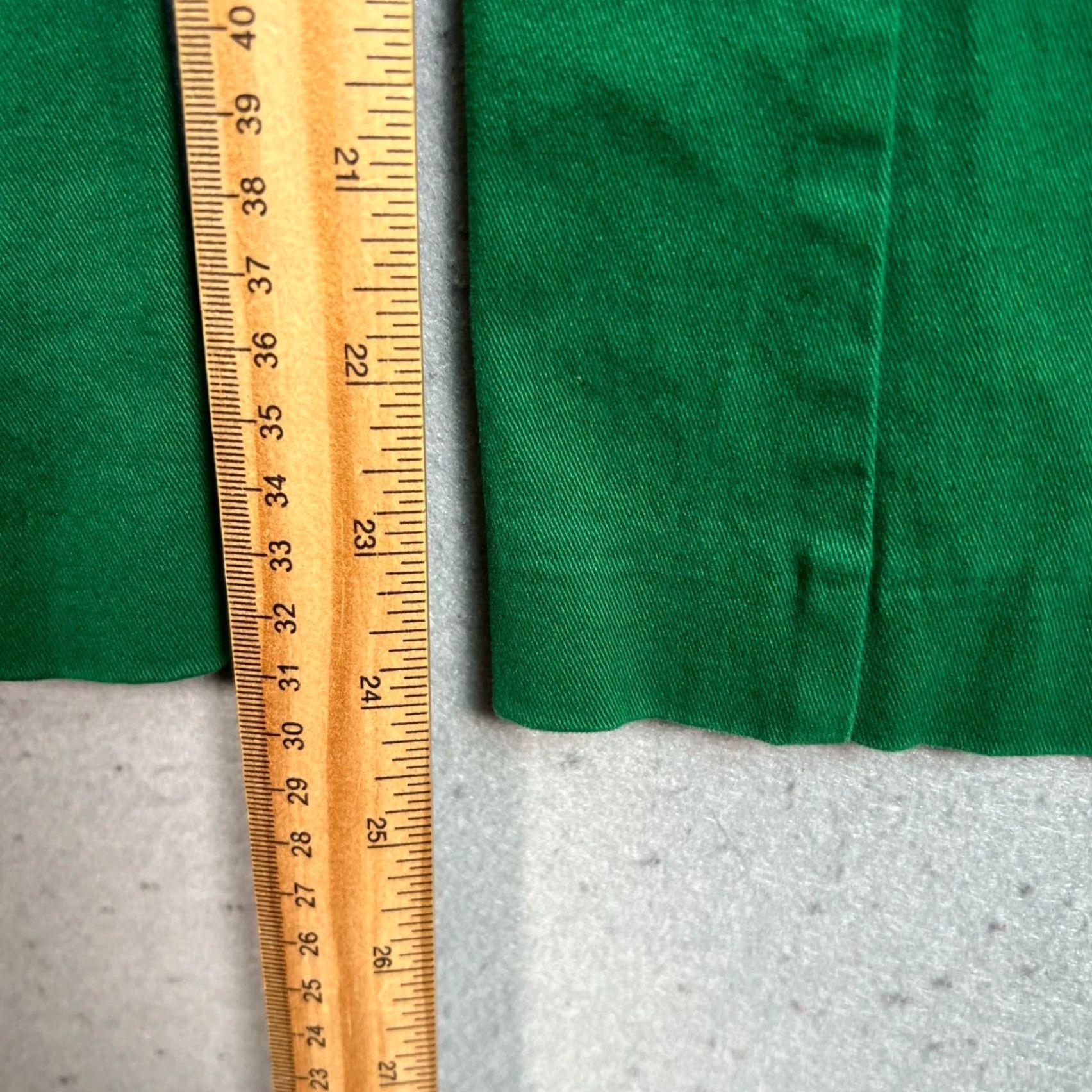 Mango Mango MNG Womens Flared Pants Size 2 Green Cotton Blend Size 26" / US 2 / IT 38 - 6 Thumbnail