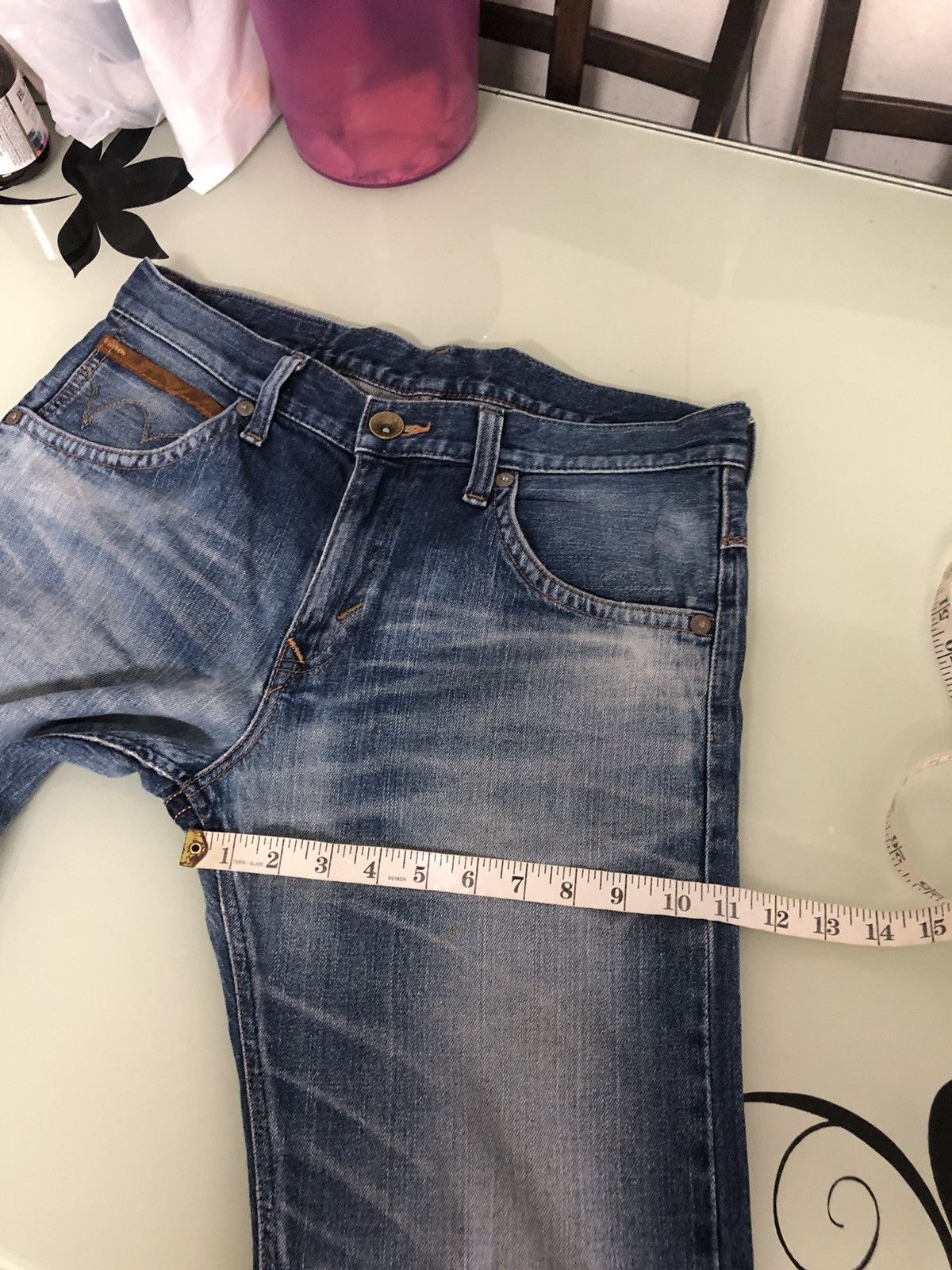 Edwin Vintage Edwin Distressed Denim Size US 32 / EU 48 - 15 Thumbnail