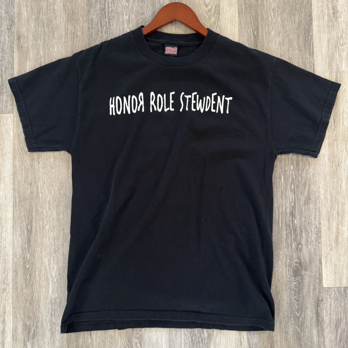 Other Verbal Assault “Honor Role Stewdent” Vintage Punk T-Shirt Size US M / EU 48-50 / 2 - 1 Thumbnail