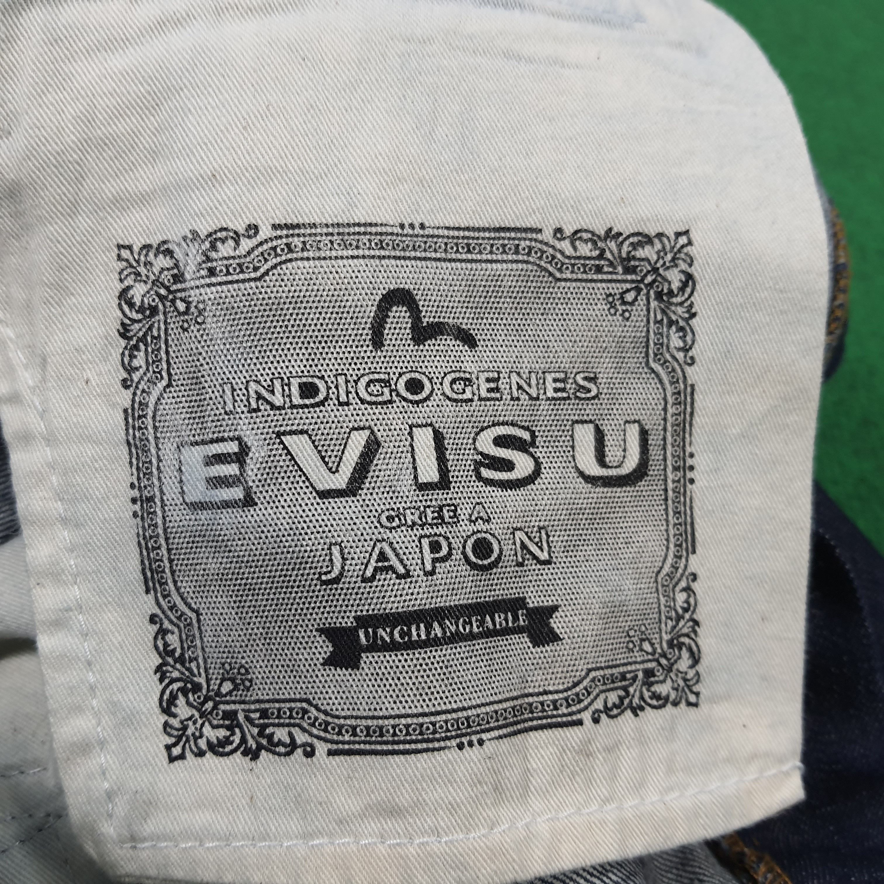 Japanese Brand Vintage Evisu Japanese Brand Custom Daicock Selvedge Jeans Size US 31 - 12 Thumbnail