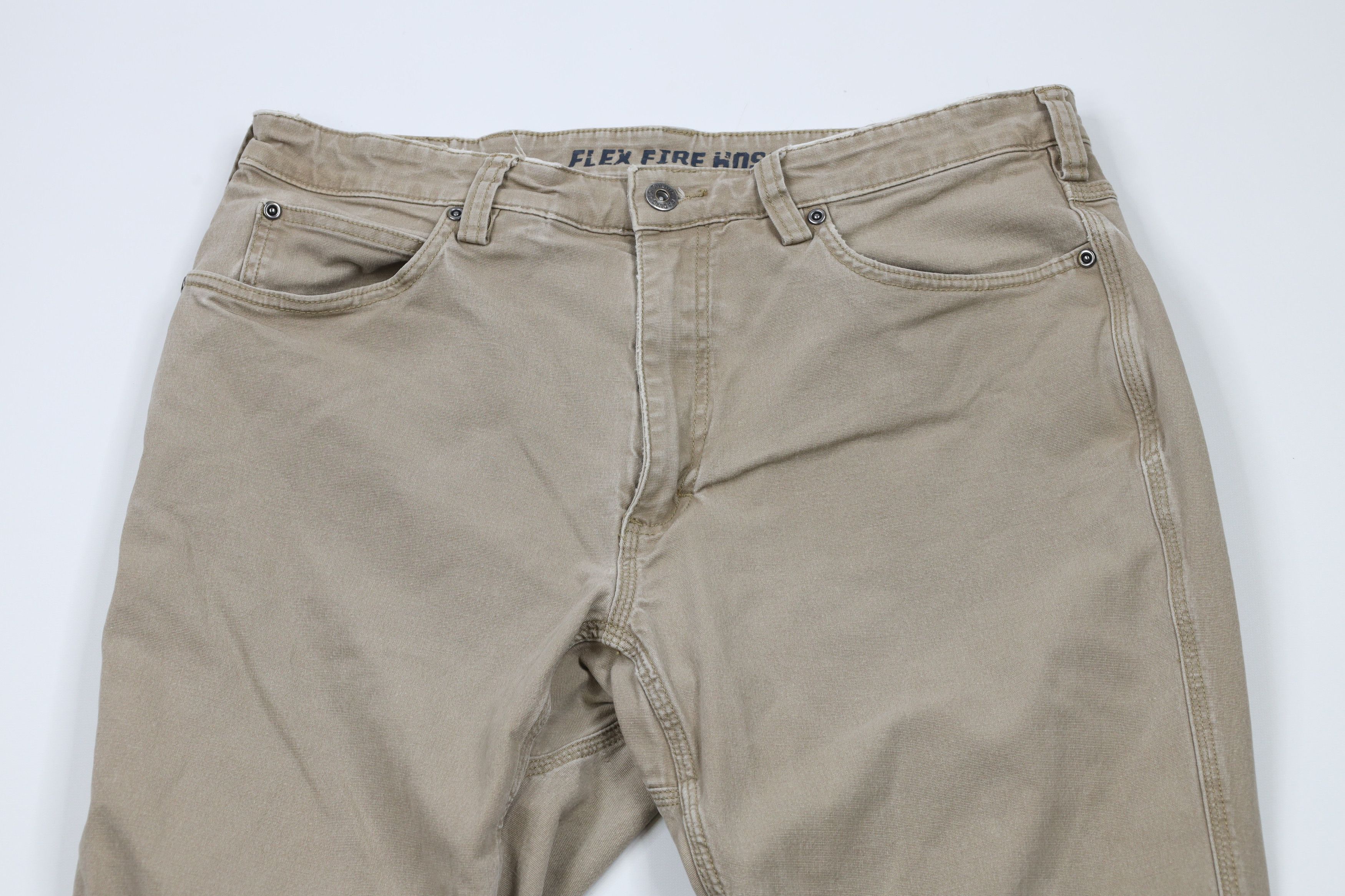 Duluth Trading Company × Vintage Duluth Trading Co Relaxed Fit Flex Firehose Canvas Pants Size US 36 / EU 52 - 2 Thumbnail
