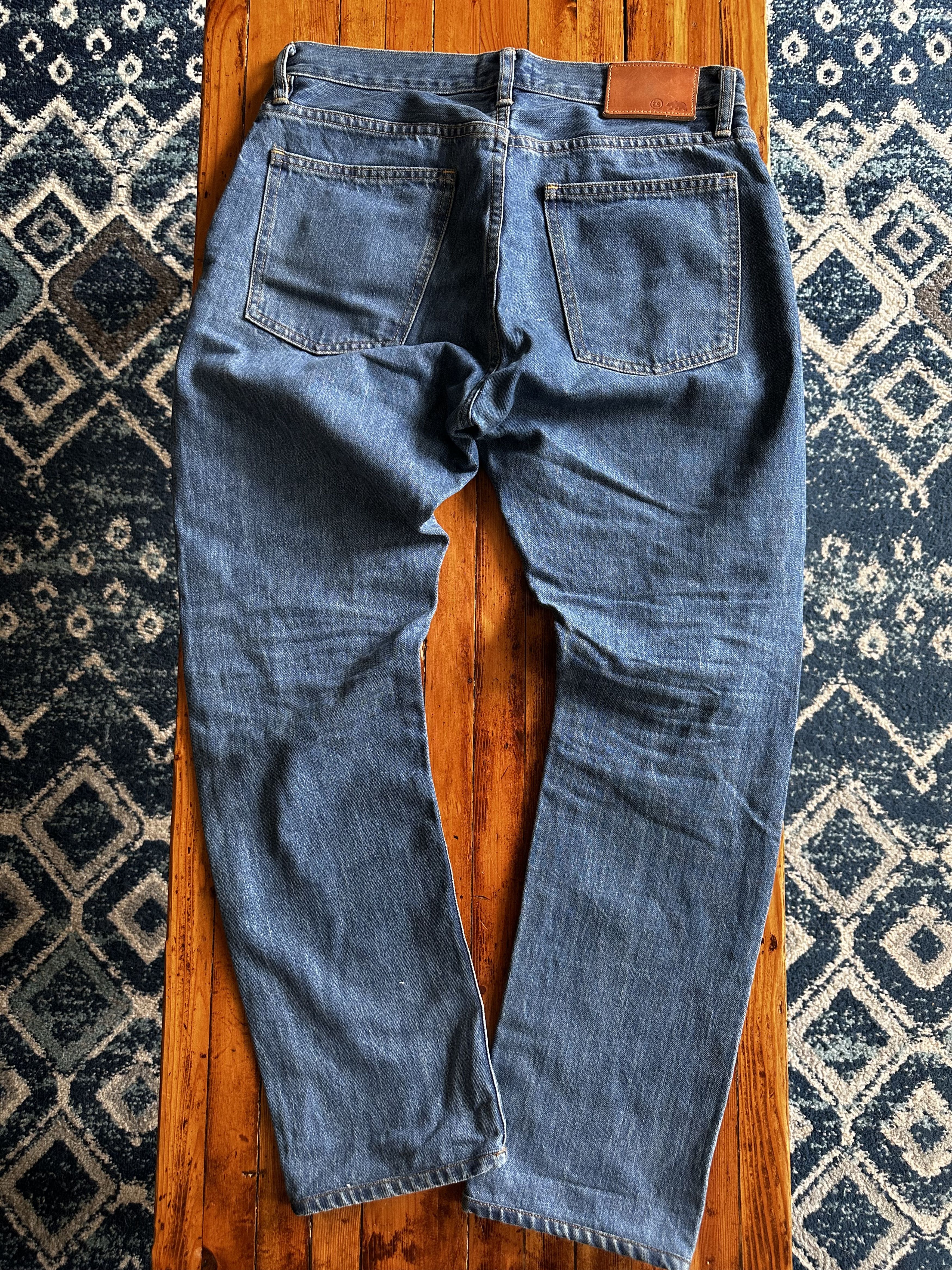 Taylor Stitch Slim Jean in cone Mills 1968 Selvage 24 month wash Size US 30 / EU 46 - 5 Thumbnail