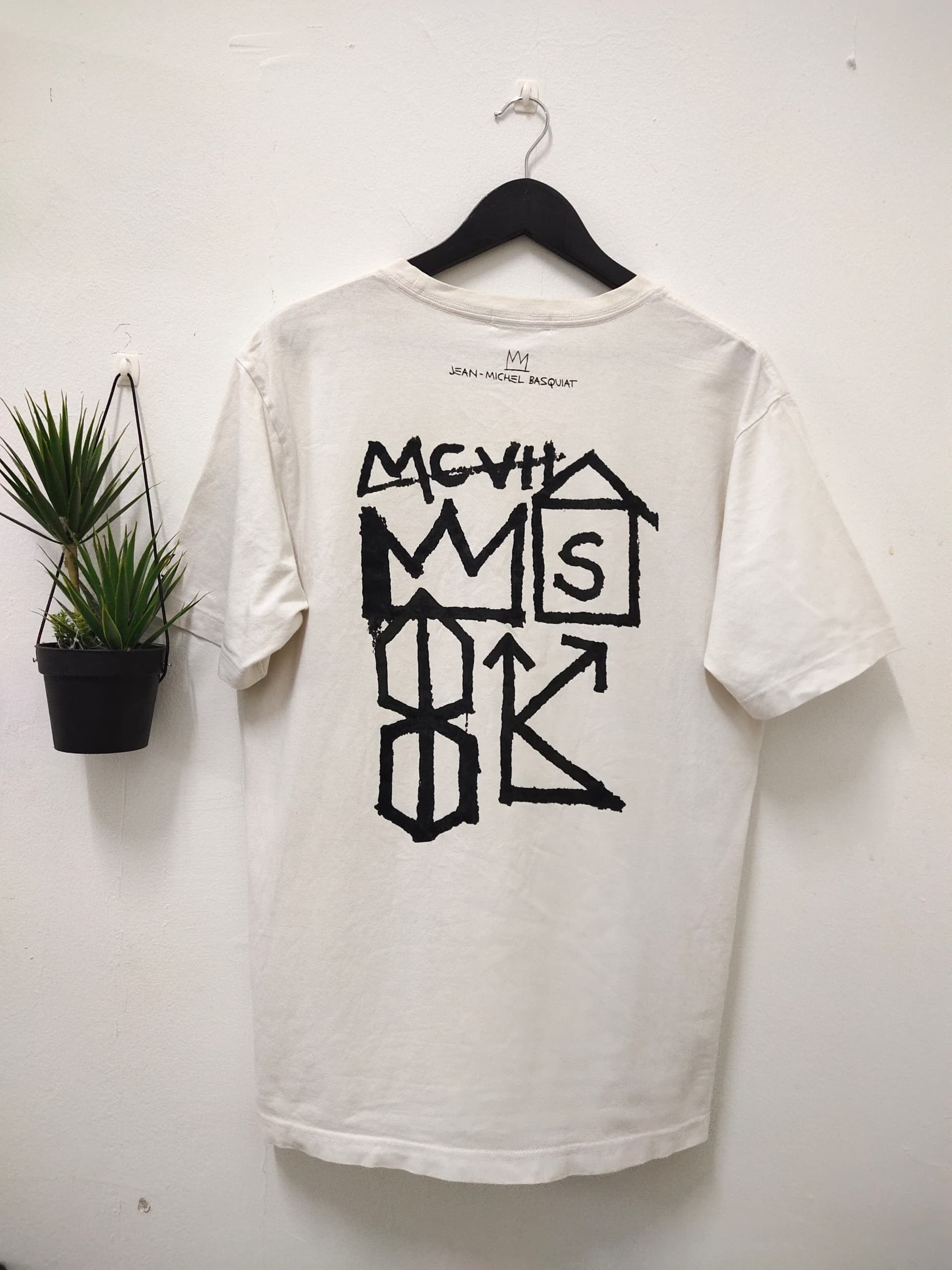 Jean-Michel Basquiat Vintage Jean Michel Basquiat art t shirt Size US L / EU 52-54 / 3 - 2 Thumbnail