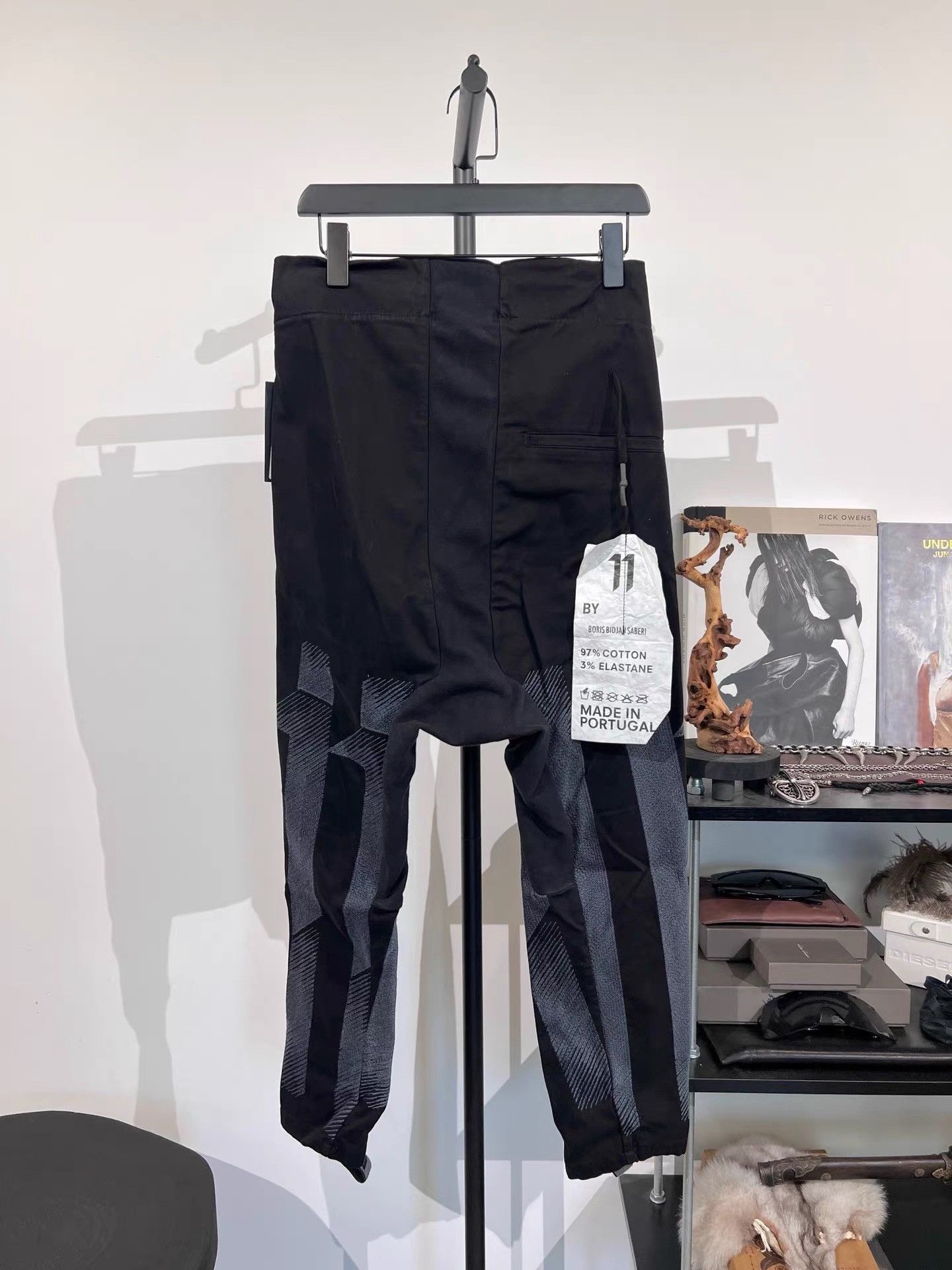 11 By Boris Bidjan Saberi Boris Bidjan Saberi 11bybbs Heavy Embroidered Pants K35 Size US 29 - 2 Thumbnail