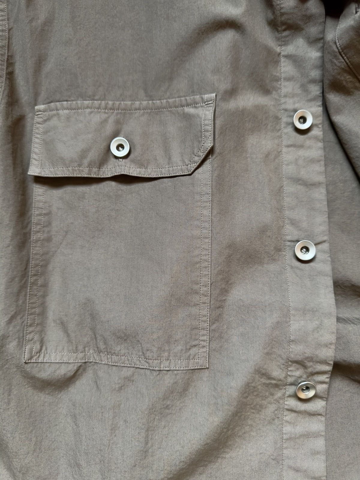 Rick Owens Rick Owens Drkshdw Jumbo Oversized Outershirt Dust Size US M / EU 48-50 / 2 - 2 Thumbnail