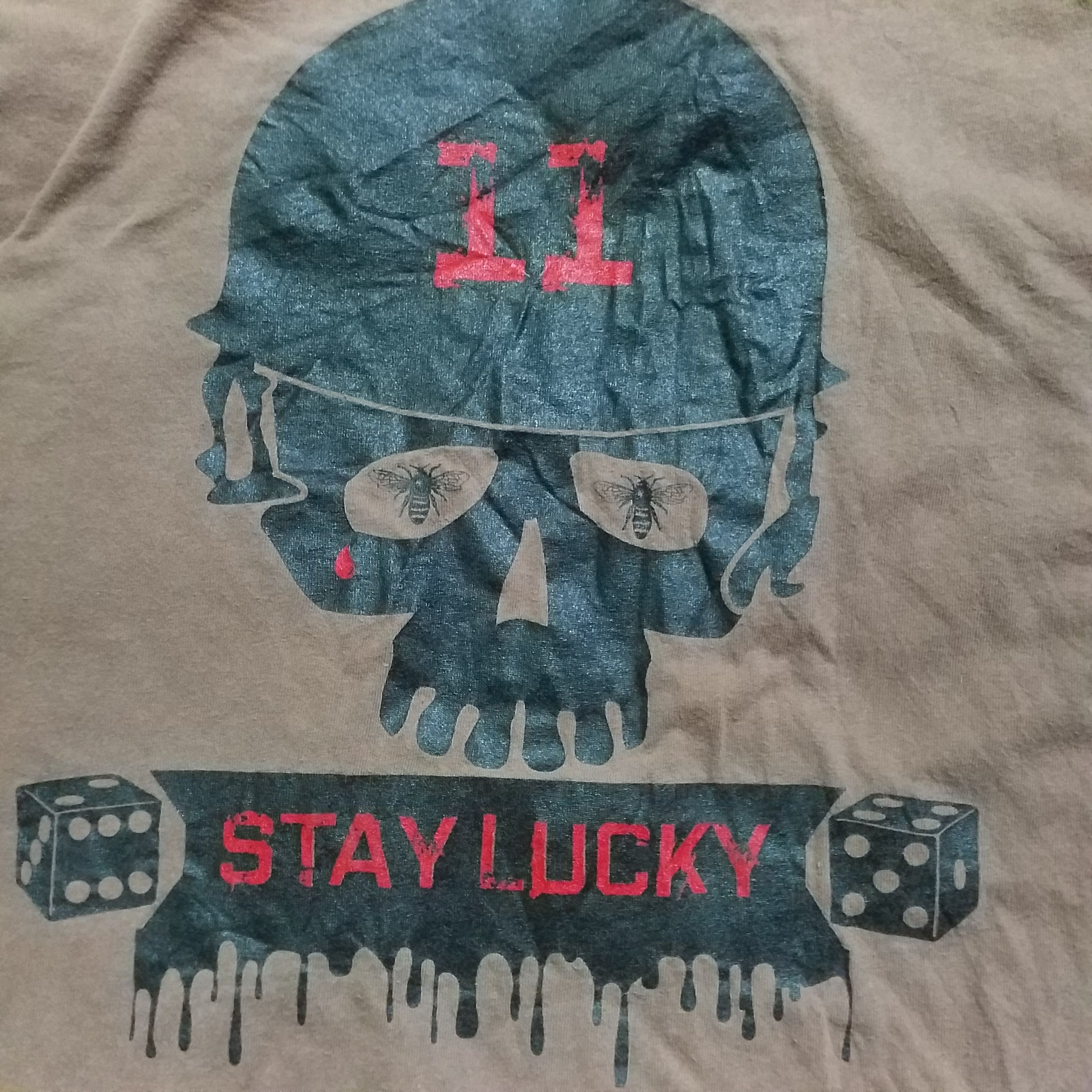 Gildan SKULL STAY LUCKY Size US XXL / EU 58 / 5 - 1 Thumbnail